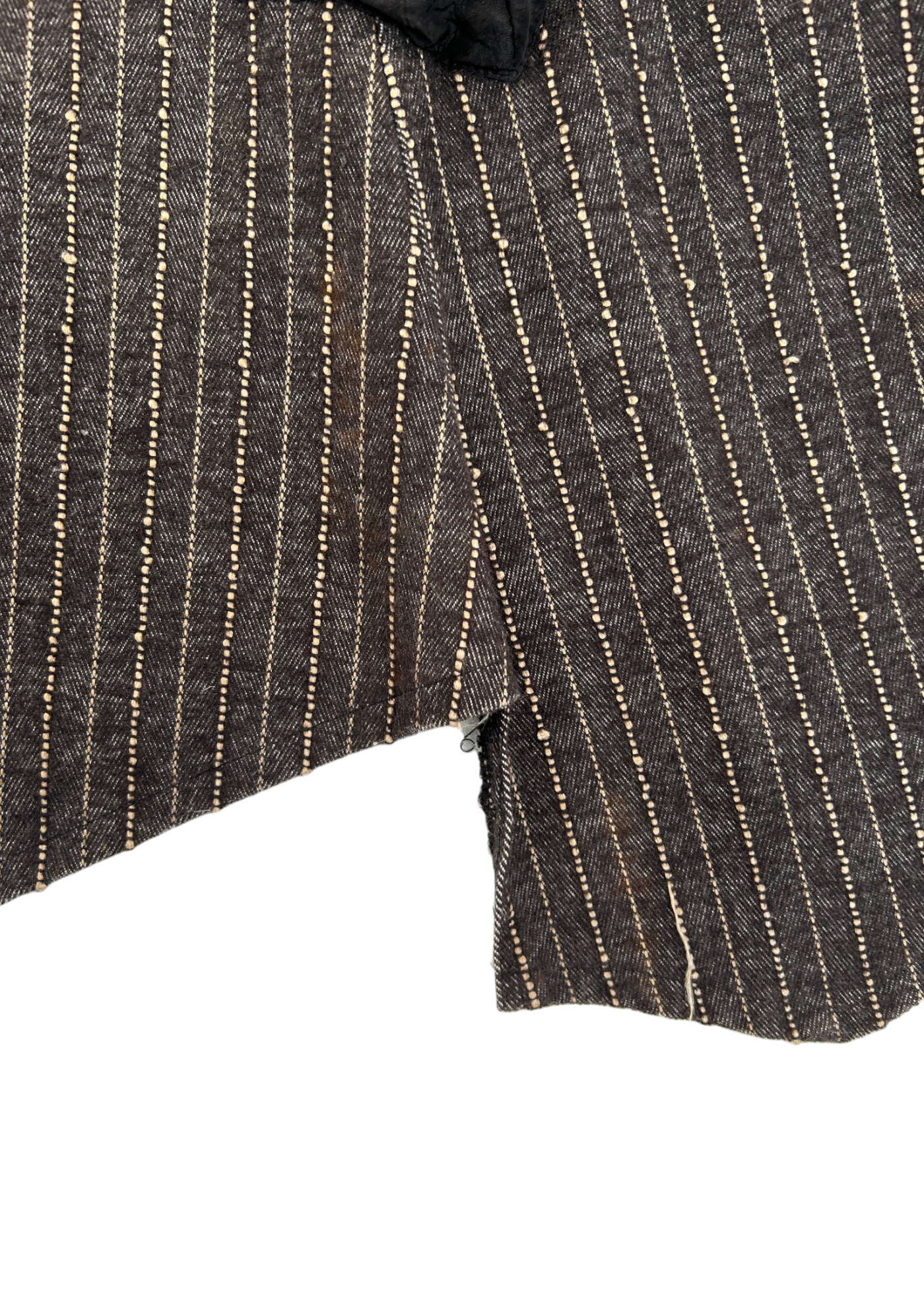 REBA (AS IS) Knit Stripe Multi Pocket Midi Skirt