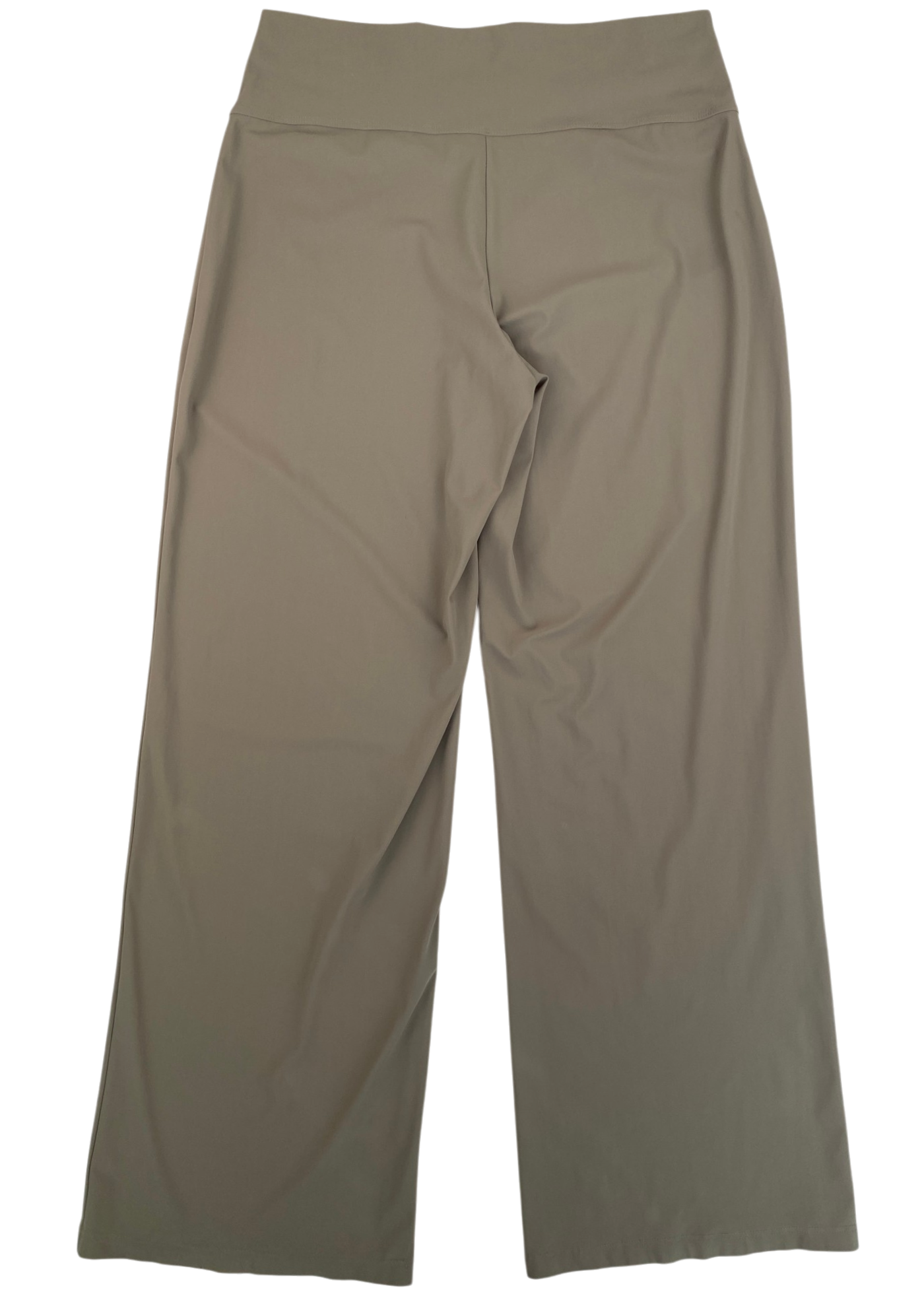 SARAH PACINI Sage Green Stretch Wide Leg Pants