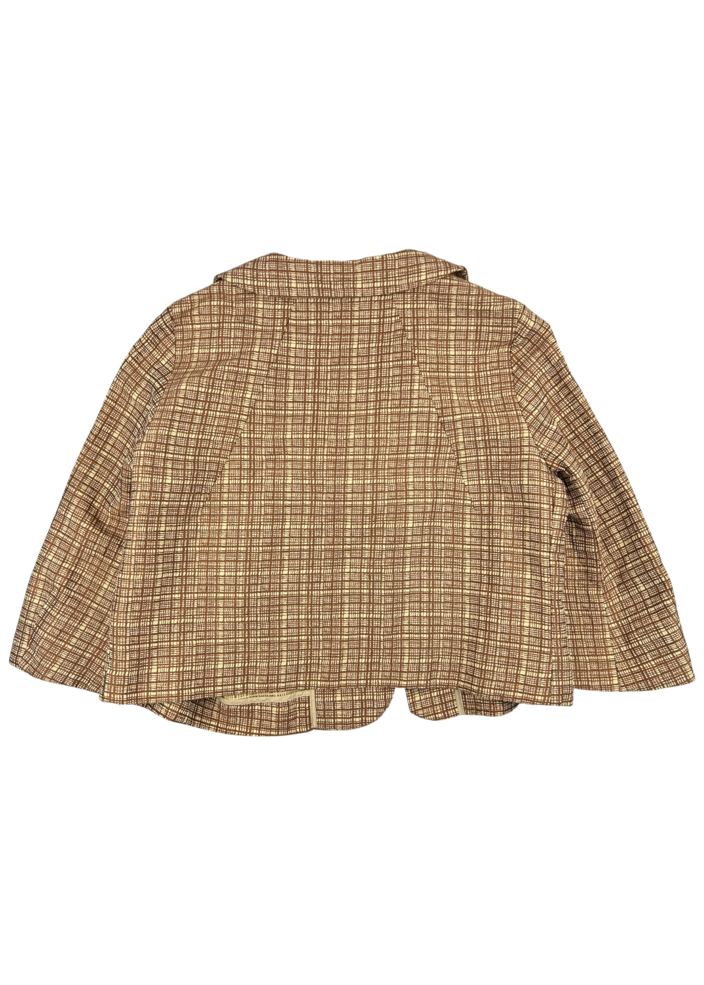 MARNI Brown Cotton/Linen Woven Jacket