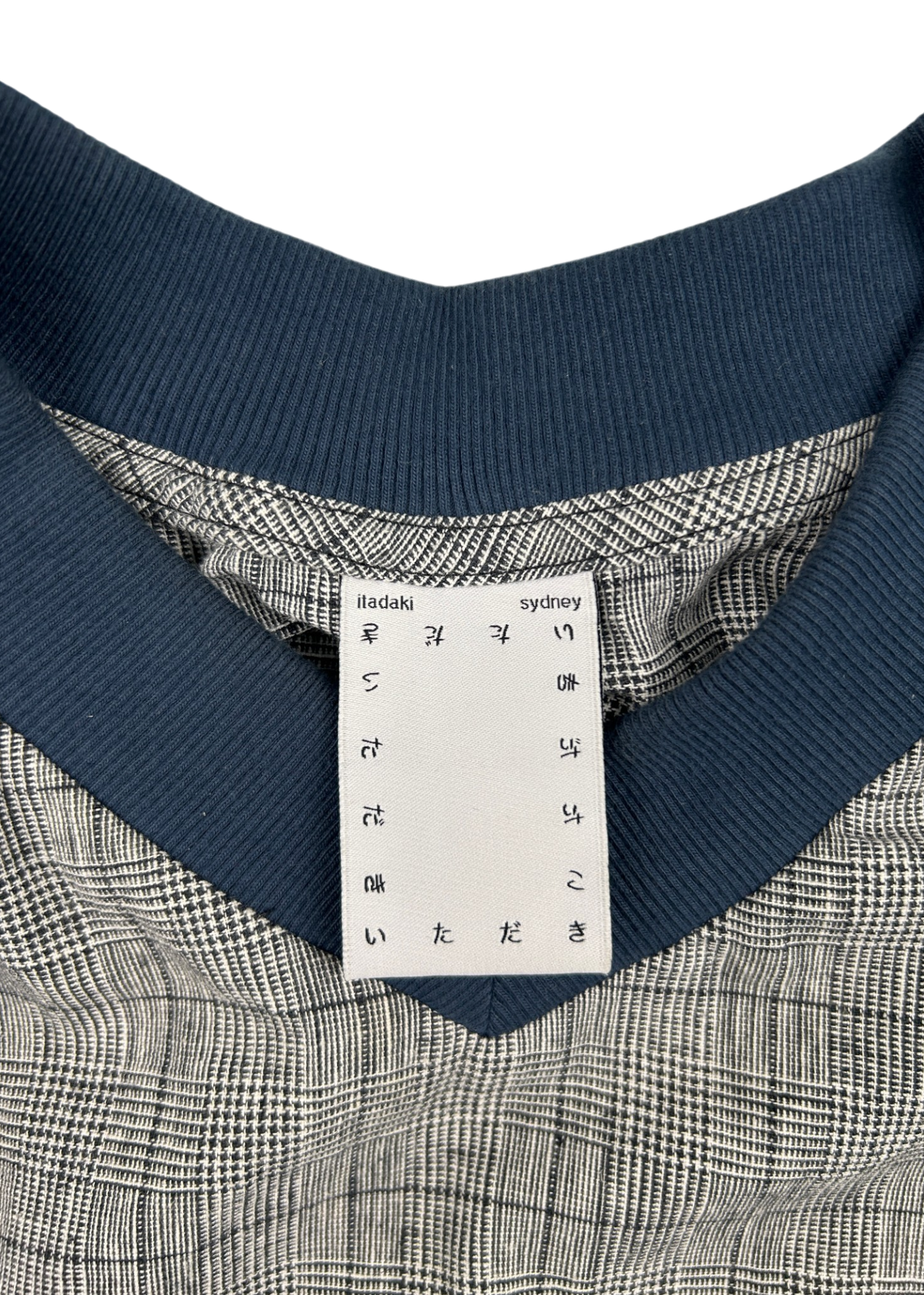 ITADAKI Check 'Hiro Jersey'