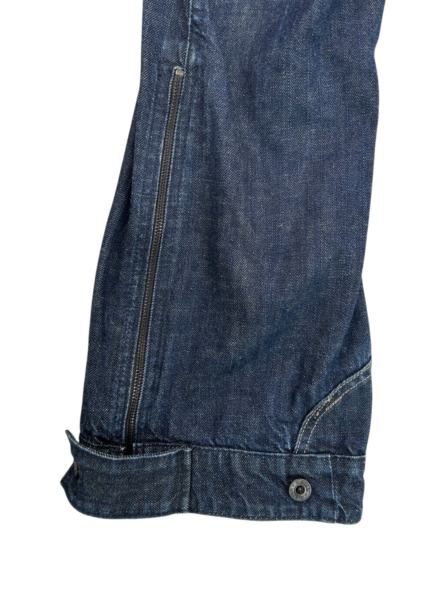 G-STAR RAW 'Concept Elwood' Indigo Wash 3D Button/Zip Hem Jeans