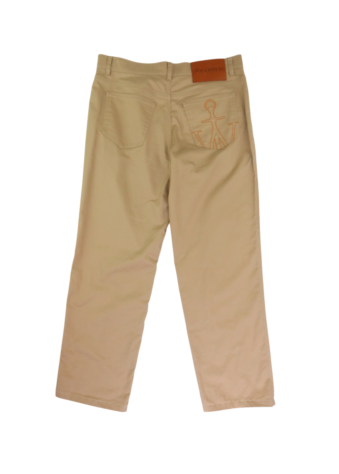 JW ANDERSON Beige Wide Leg Chino