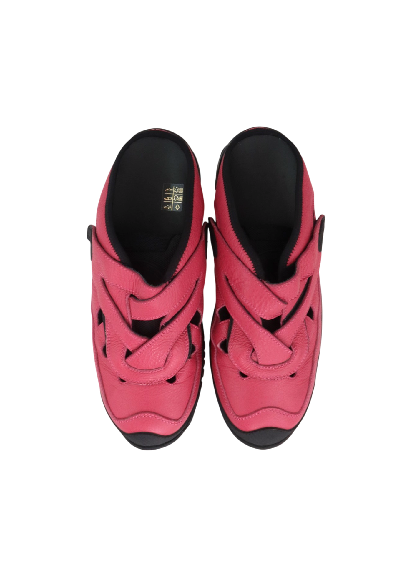 KIKO KOSTADINOV 'Wessex Sabo' Hot Pink Leather Woven Mule