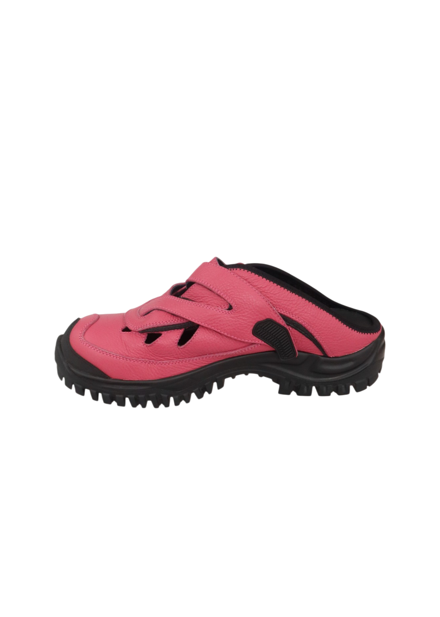 KIKO KOSTADINOV 'Wessex Sabo' Hot Pink Leather Woven Mule