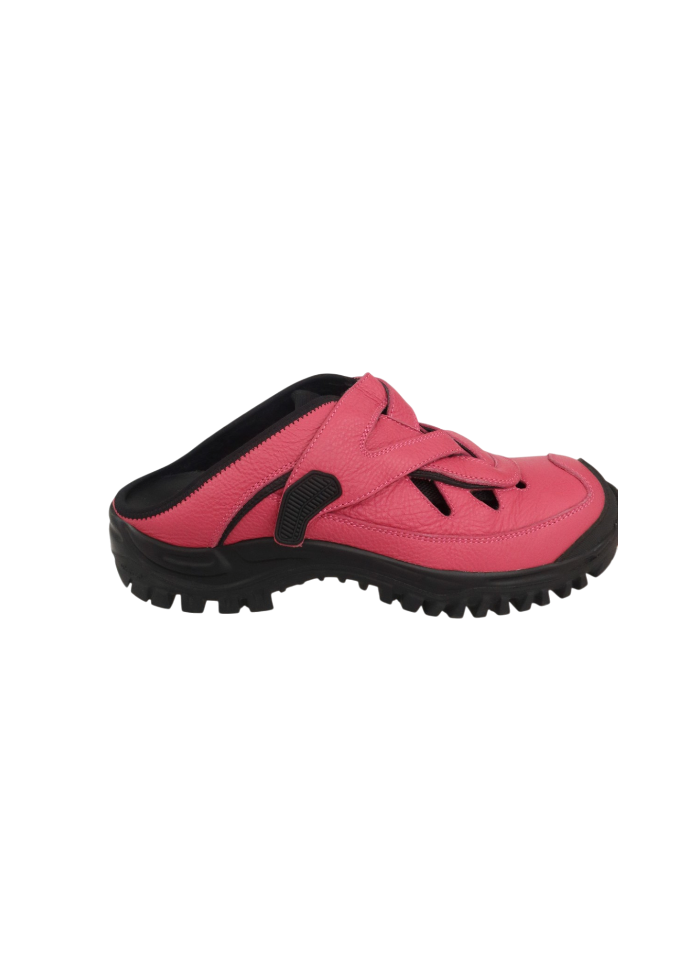 KIKO KOSTADINOV 'Wessex Sabo' Hot Pink Leather Woven Mule