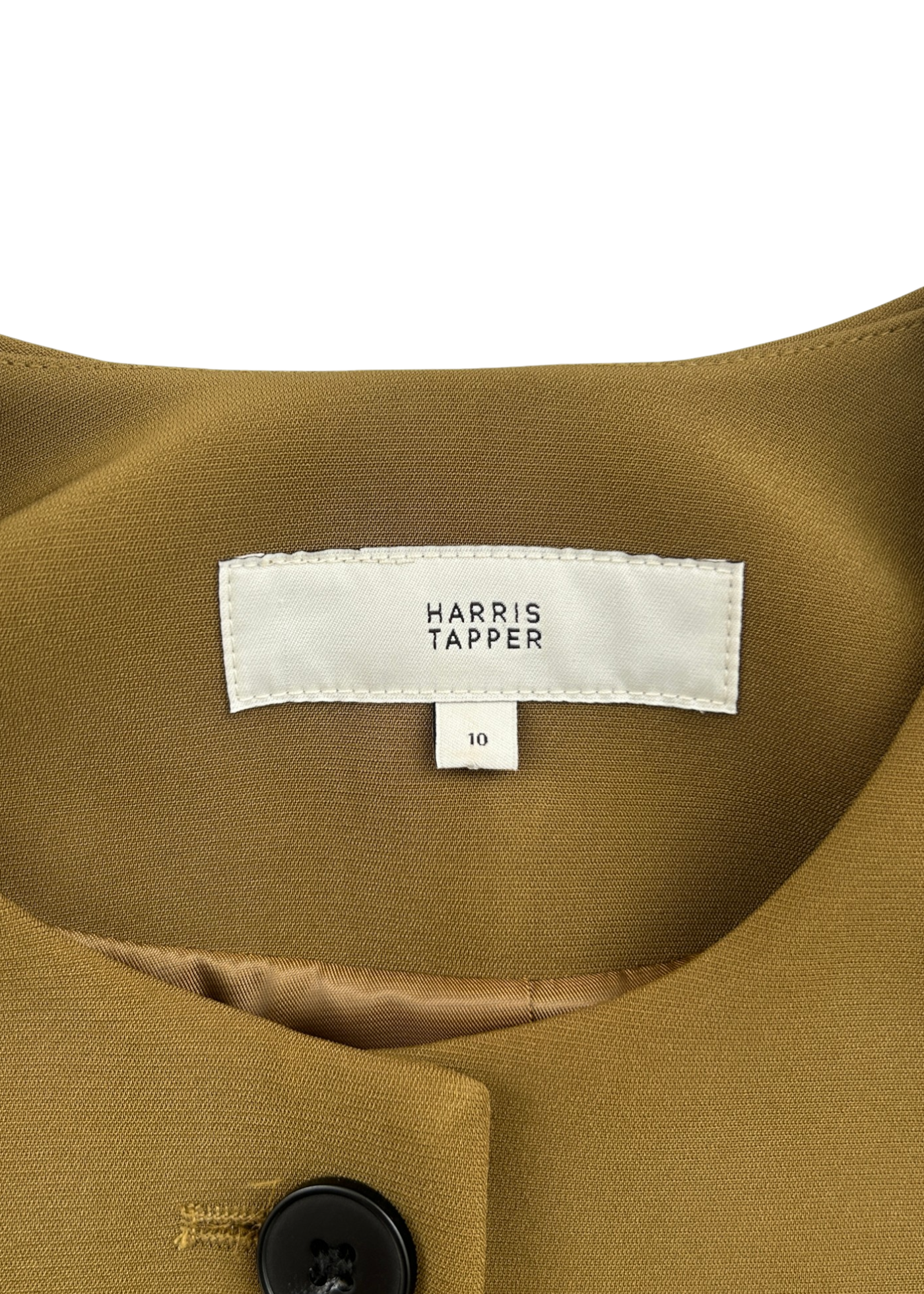 HARRIS TAPPER Olive Green 'Tilmans' Tailored Jacket