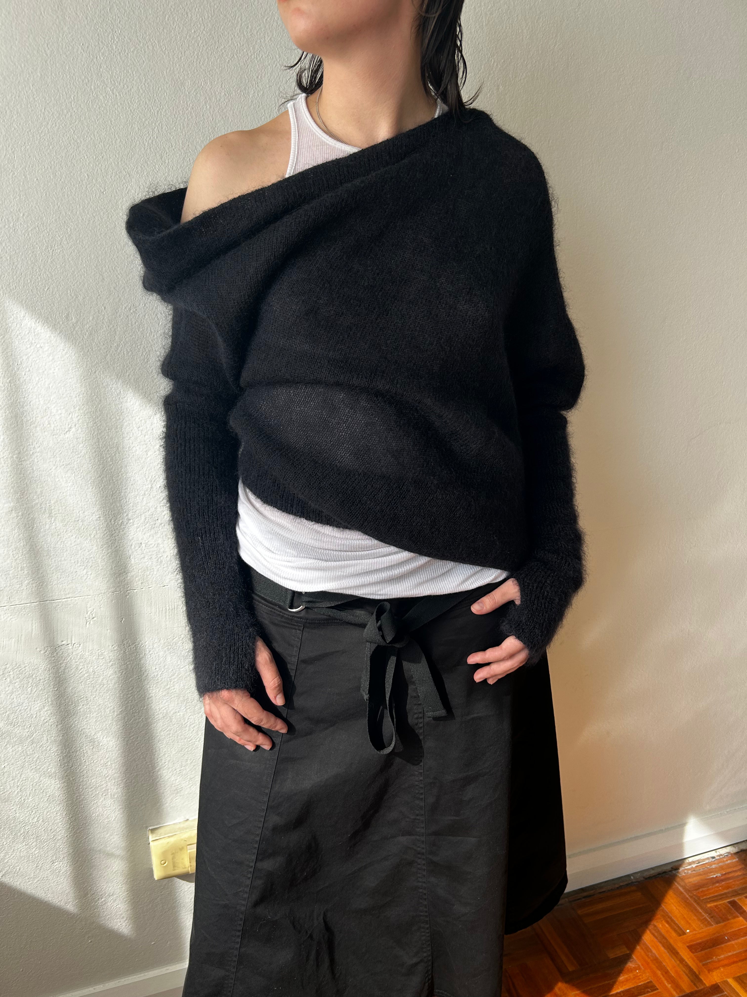 TOM FORD Cashmere Silk Asymmetrical Jumper