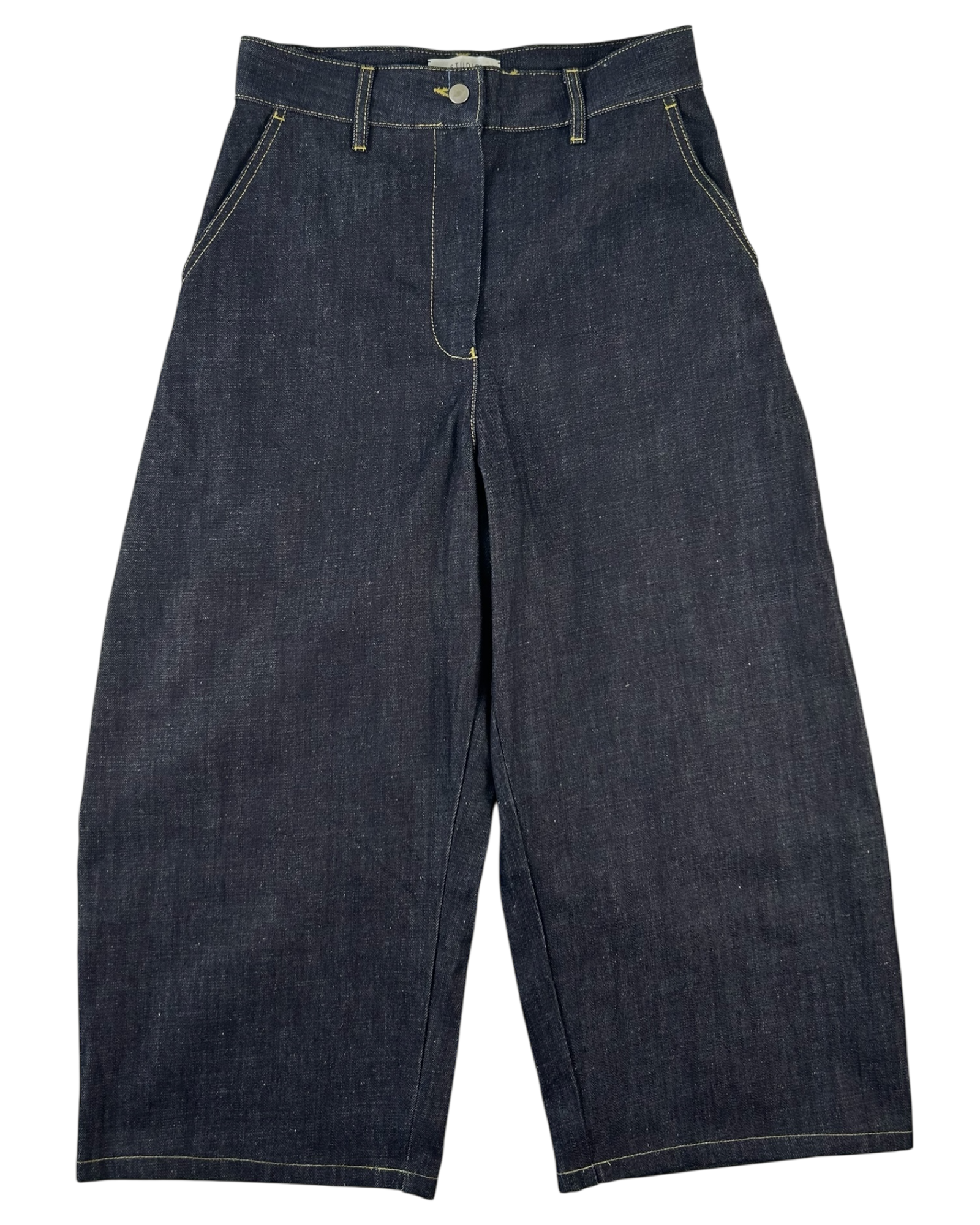 STUDIO NICHOLSON 'Chalco' Wide Leg Jeans