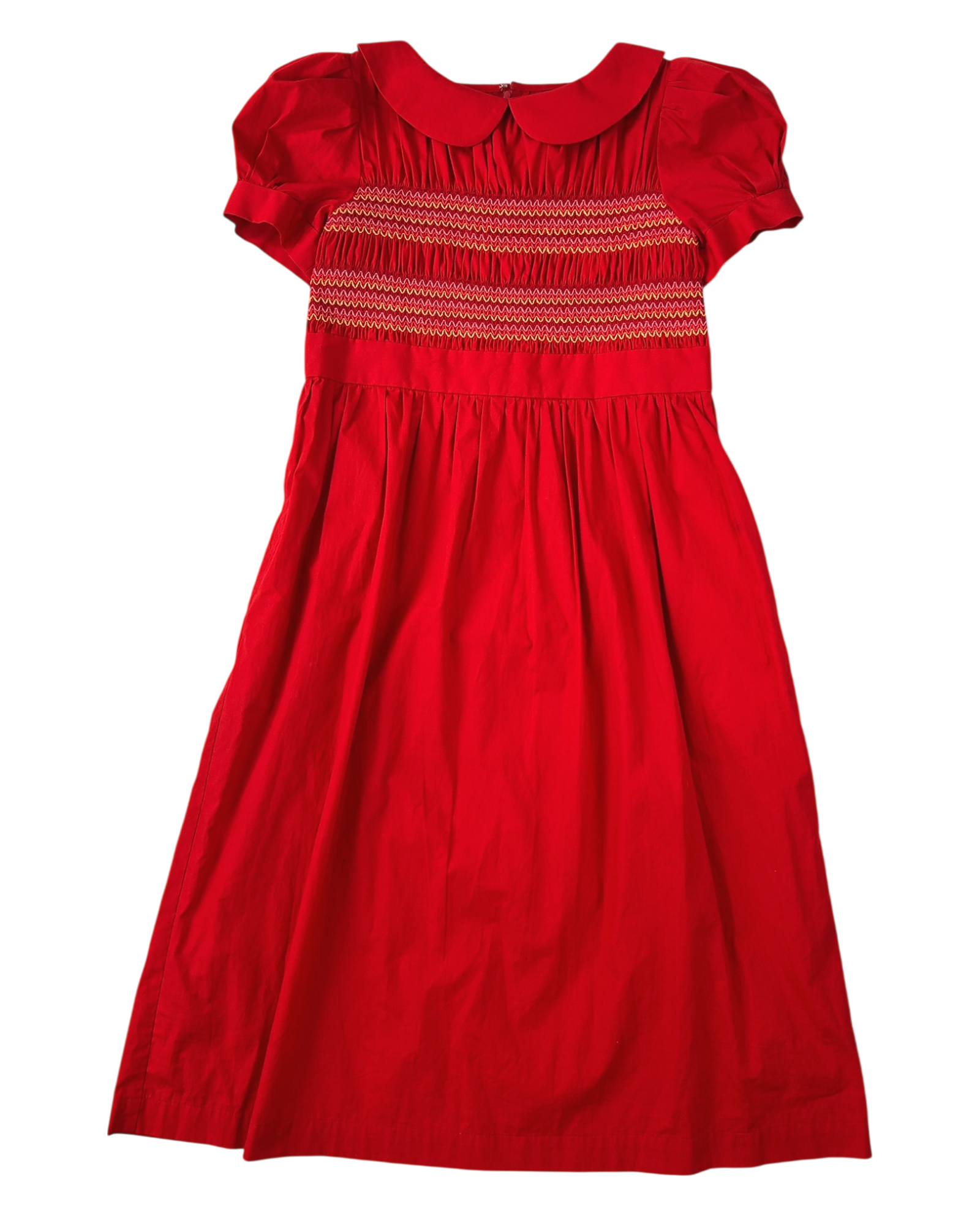 COMME DES GARCONS GIRL AD2018 Peter Pan Collar Babydoll Midi Dress