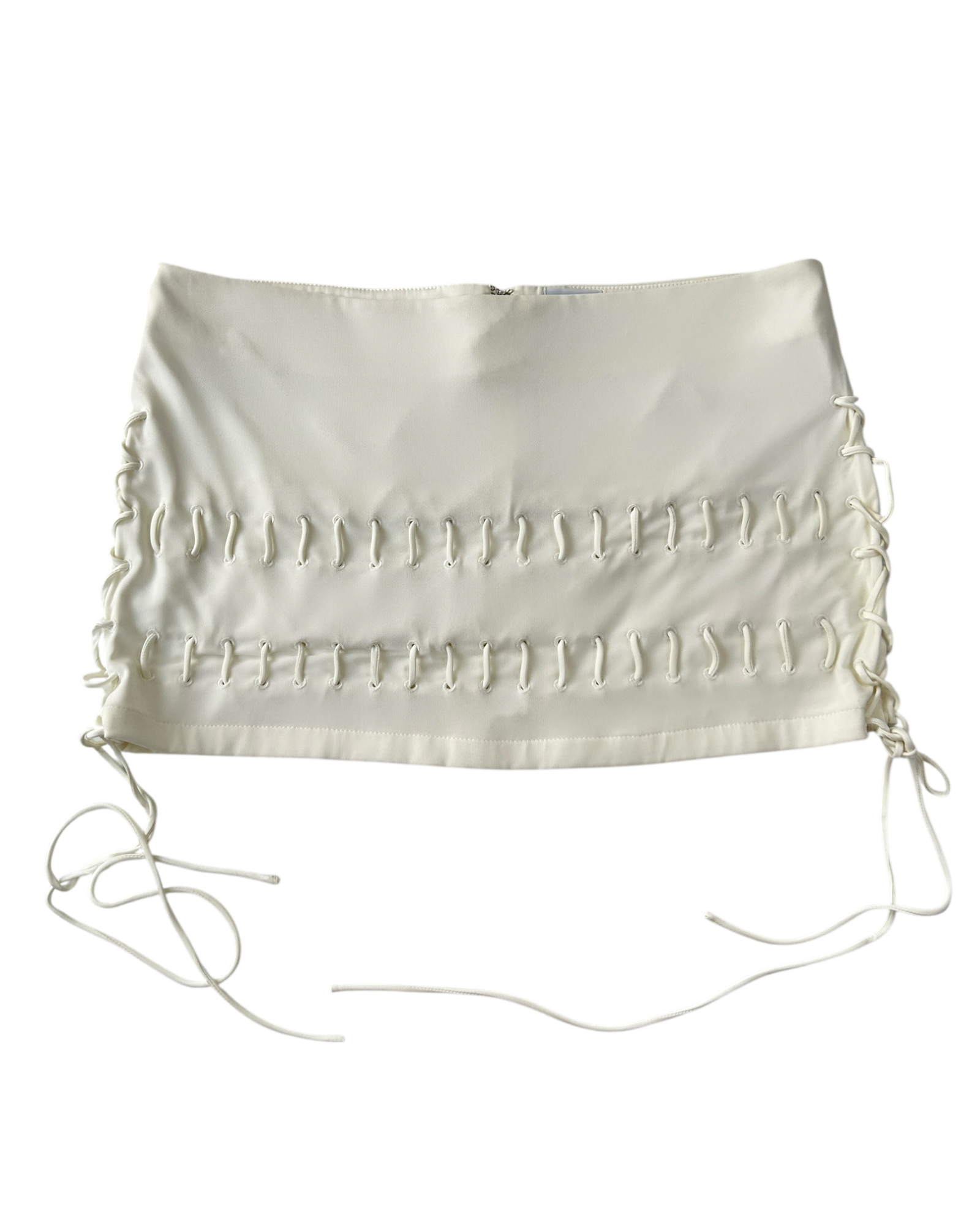 WITH JEAN (AS IS) Corset Lace Detail Mini Skirt