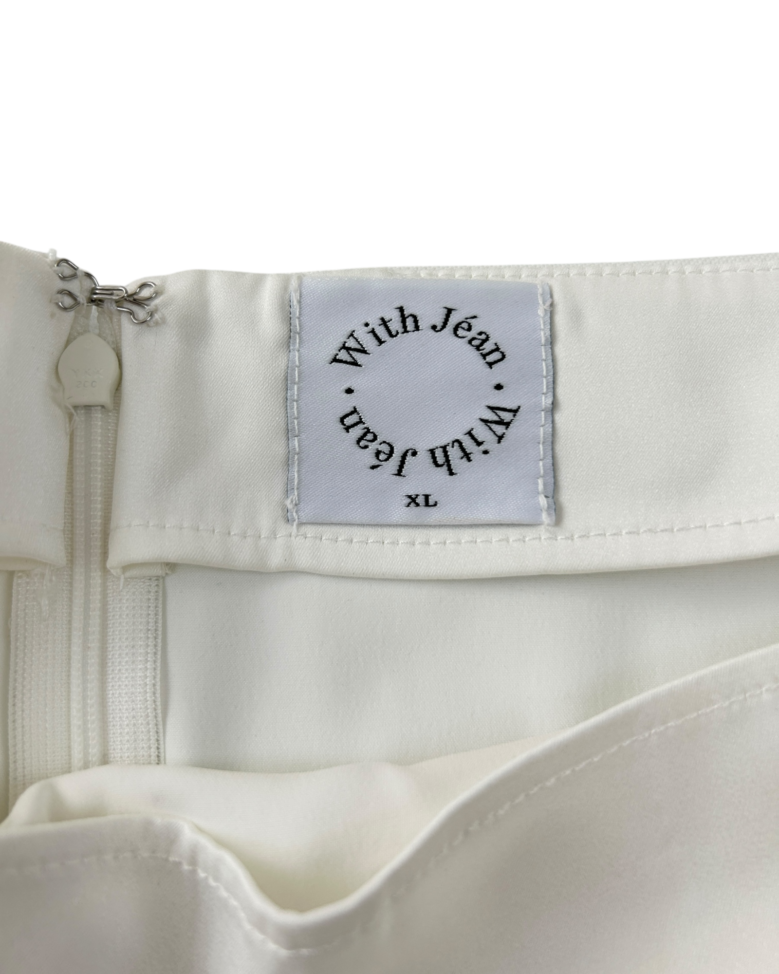 WITH JEAN (AS IS) Corset Lace Detail Mini Skirt