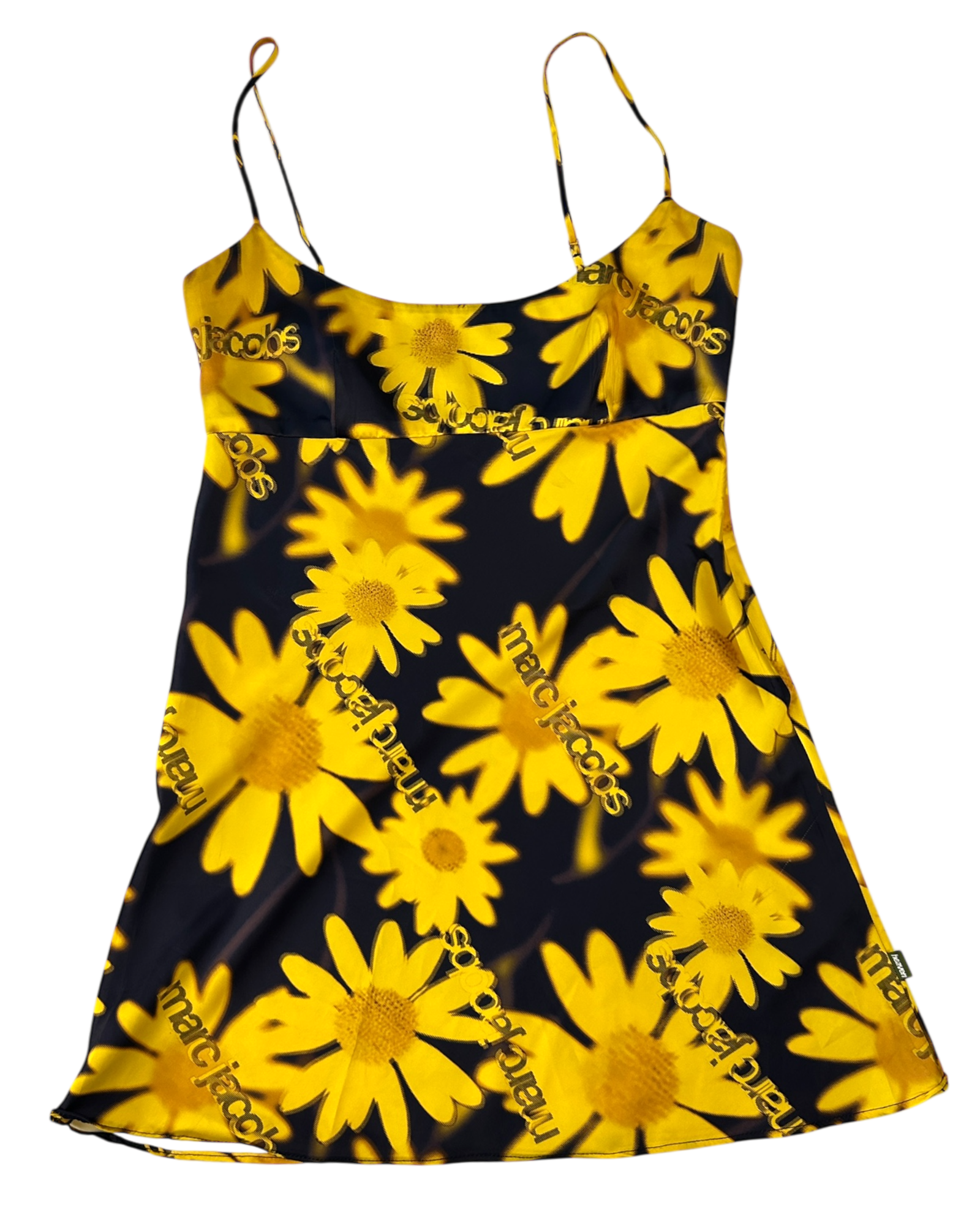 HEAVEN BY MARC JACOBS 2021 'Laser Floral' Mini Slip Dress