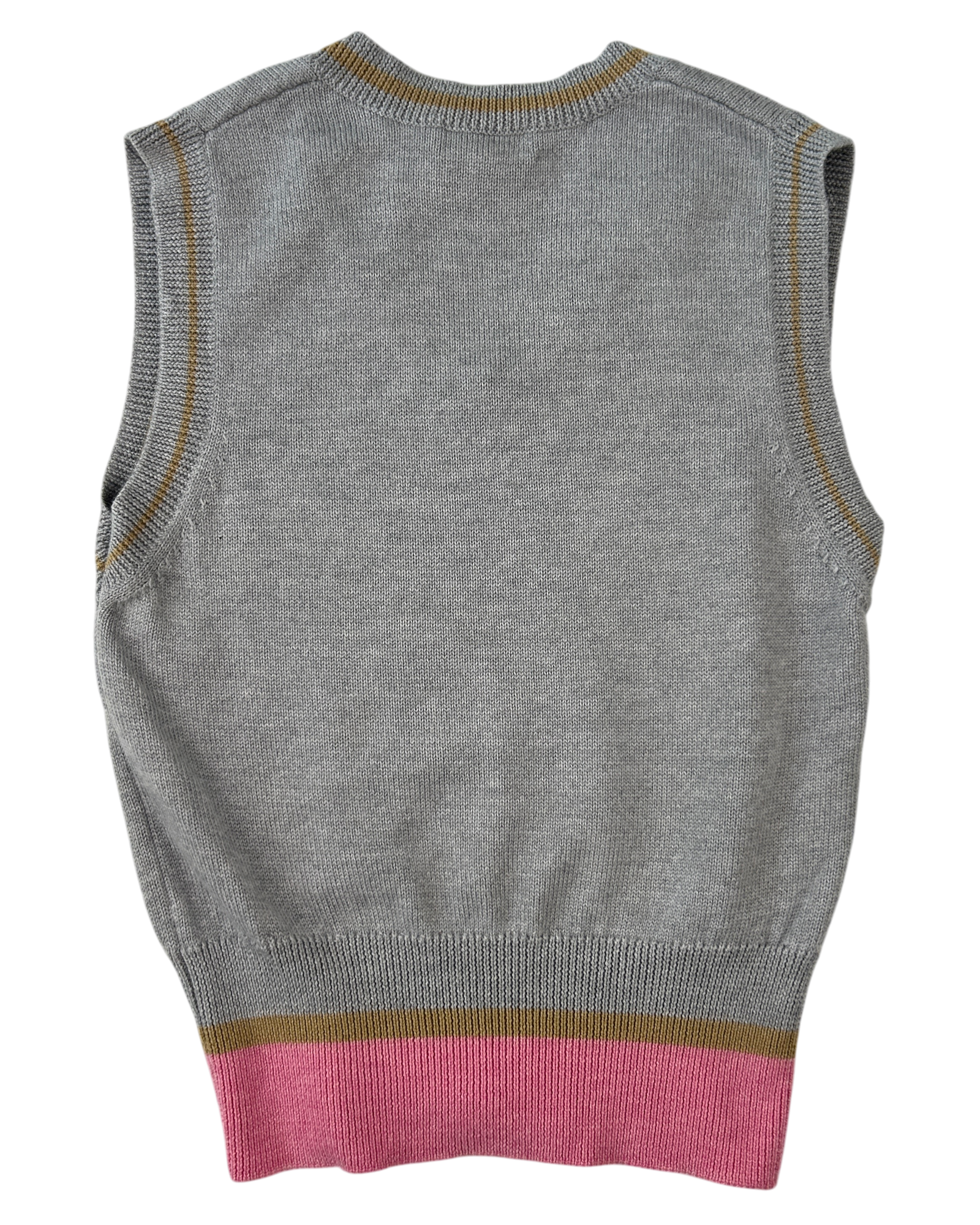 LEE MATHEWS Merino Wool Knit Vest