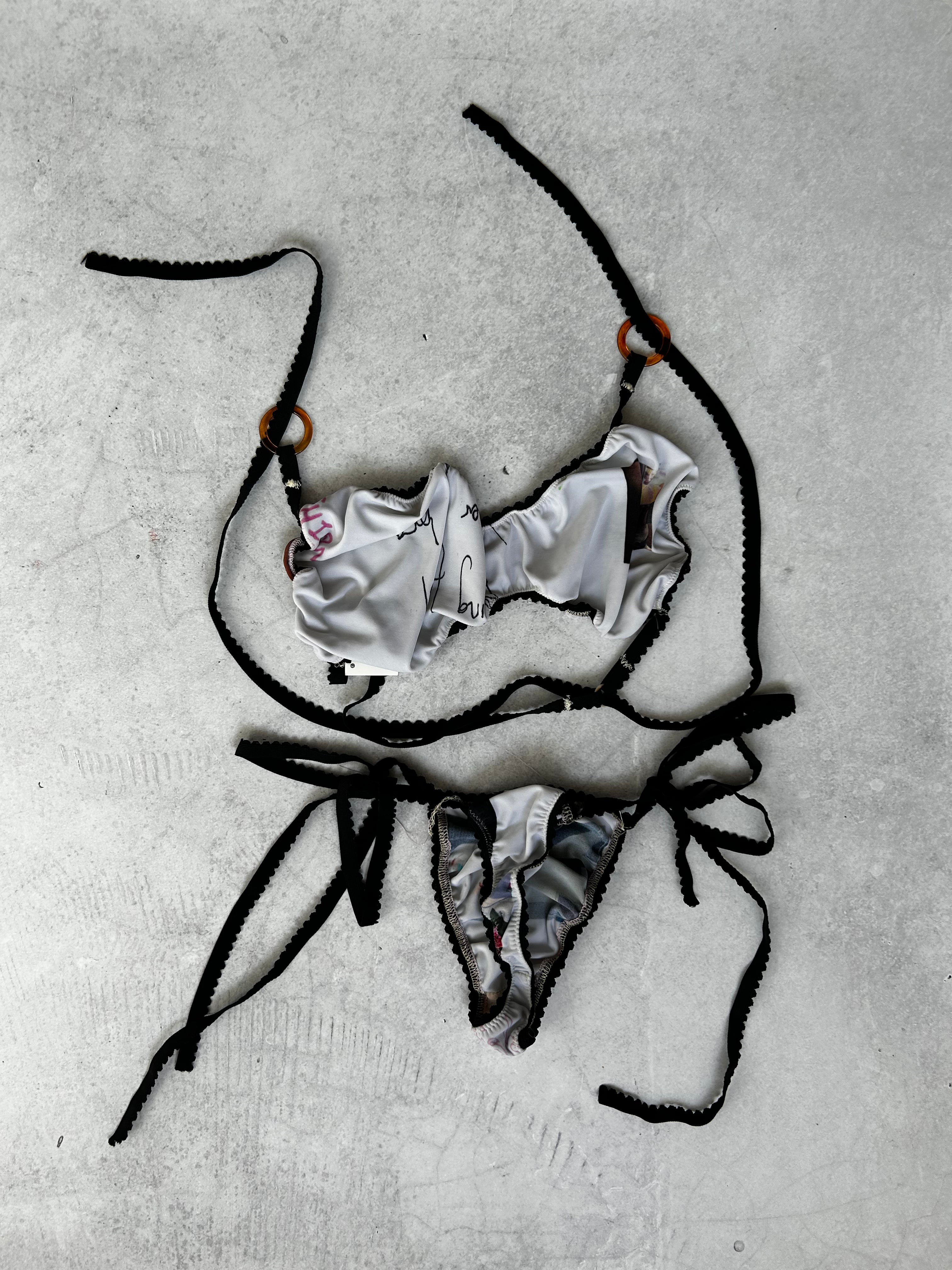 RAMP TRAMP TRAMP STAMP (AS IS) 'Party Lingerie' Two Piece Set