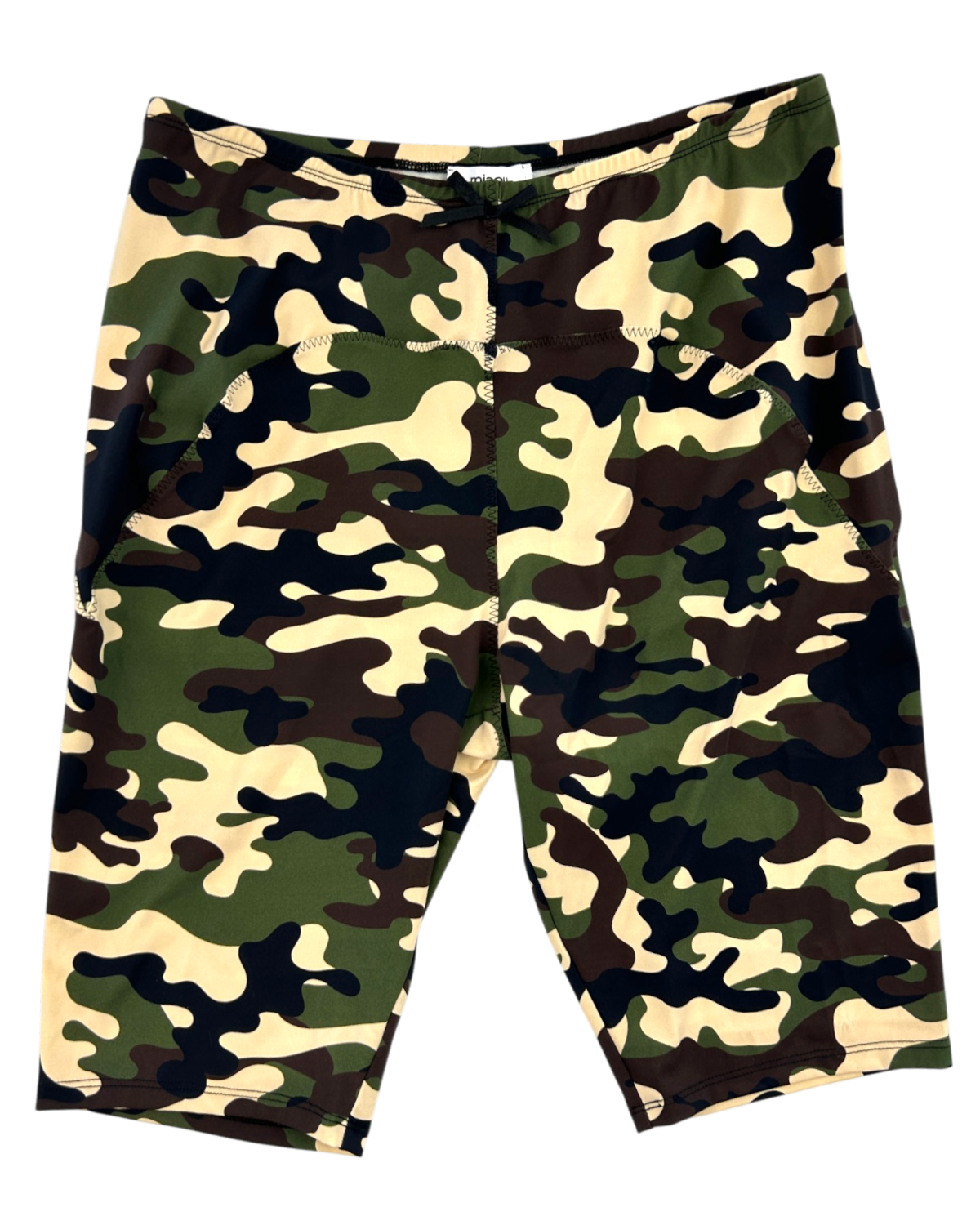 MIAOU Camo 'Jane' Peddle Pusher Shorts