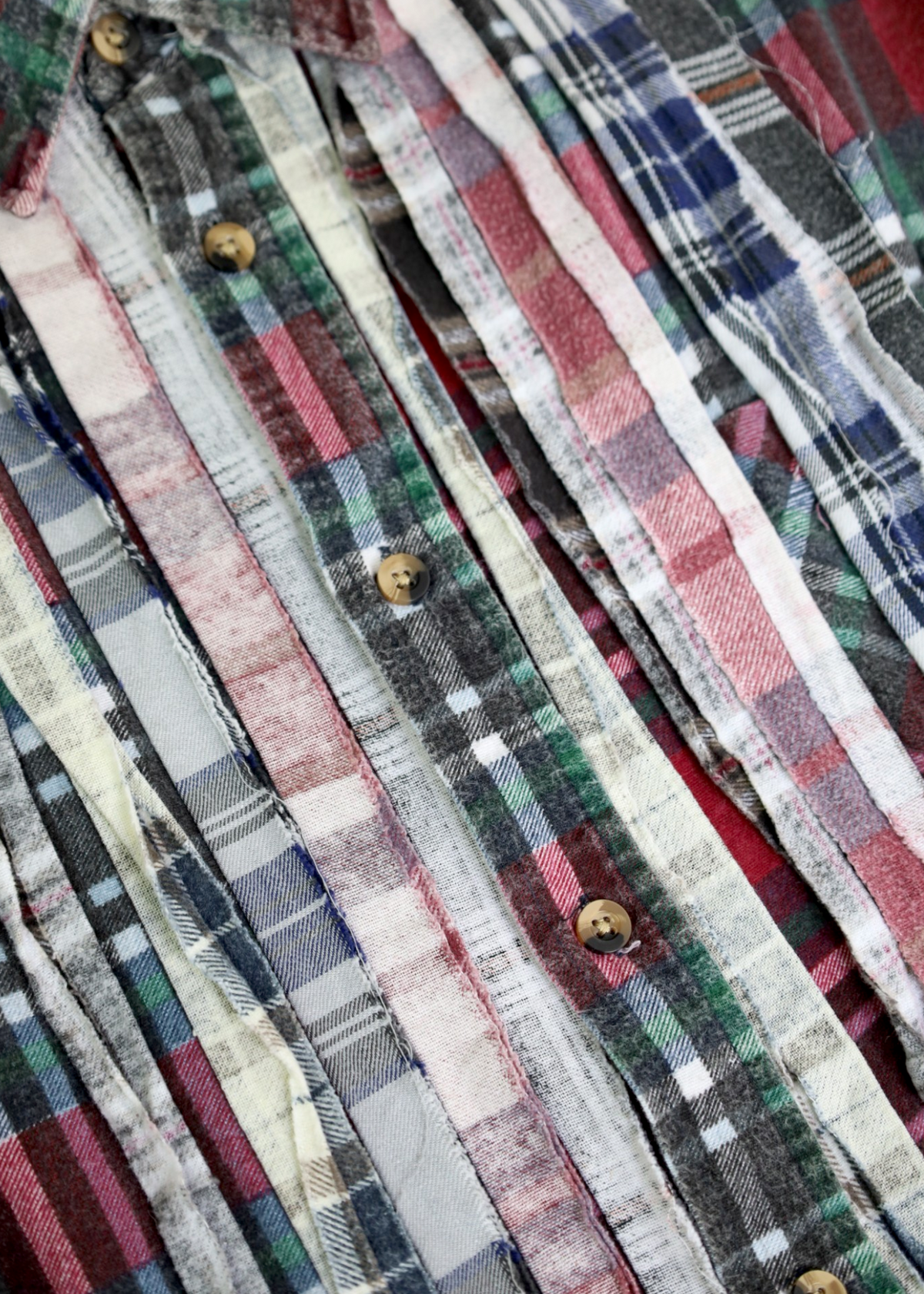 NEEDLES Rebuilt Multicolour Patchwork Button-Up
