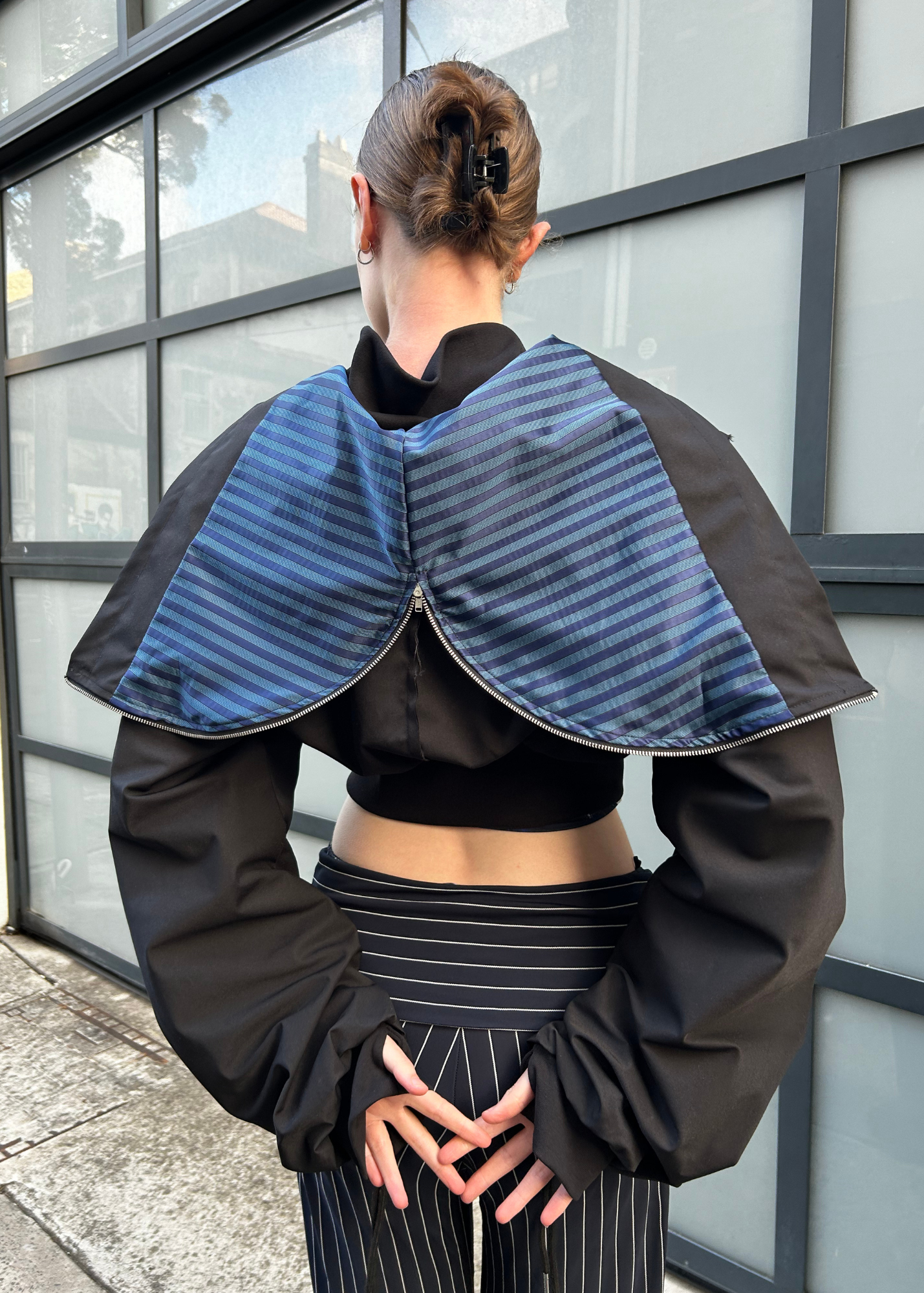 KARLAIDLAW Cropped 'Bomber Jacket'