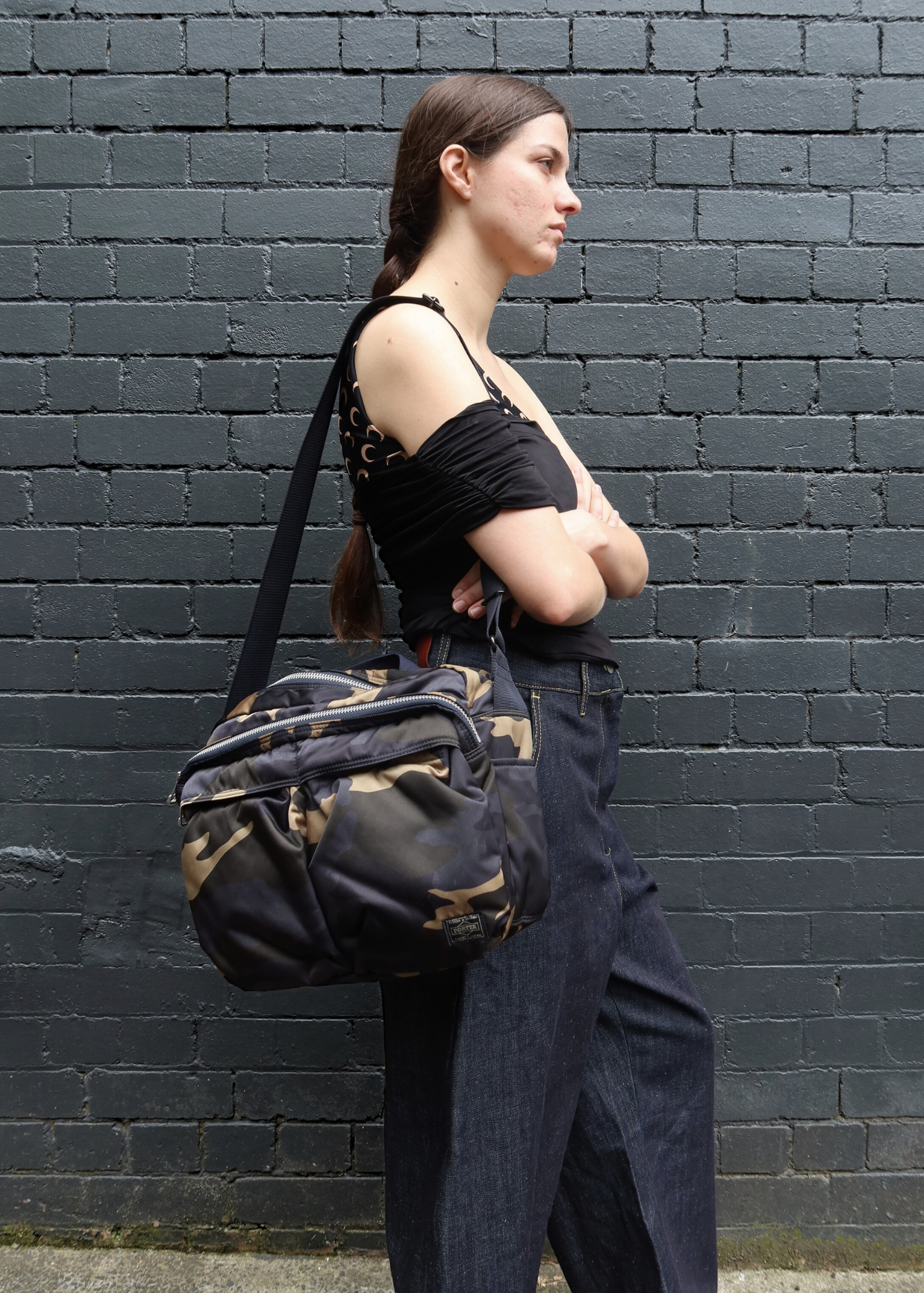 PORTER-YOSHIDA & CO. 'Counter Shade 2 Way Shoulder' Crossbody Bag