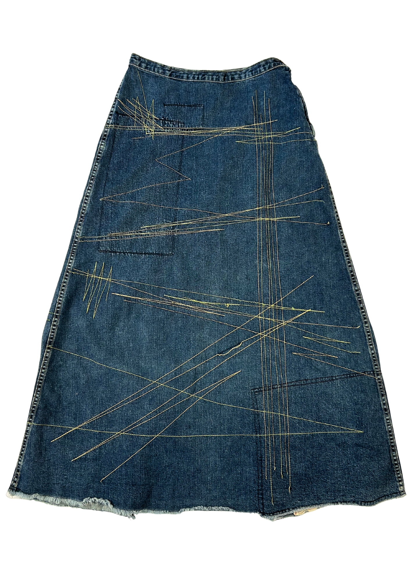 HYSTERIC GLAMOUR (AS IS) Denim Maxi Skirt