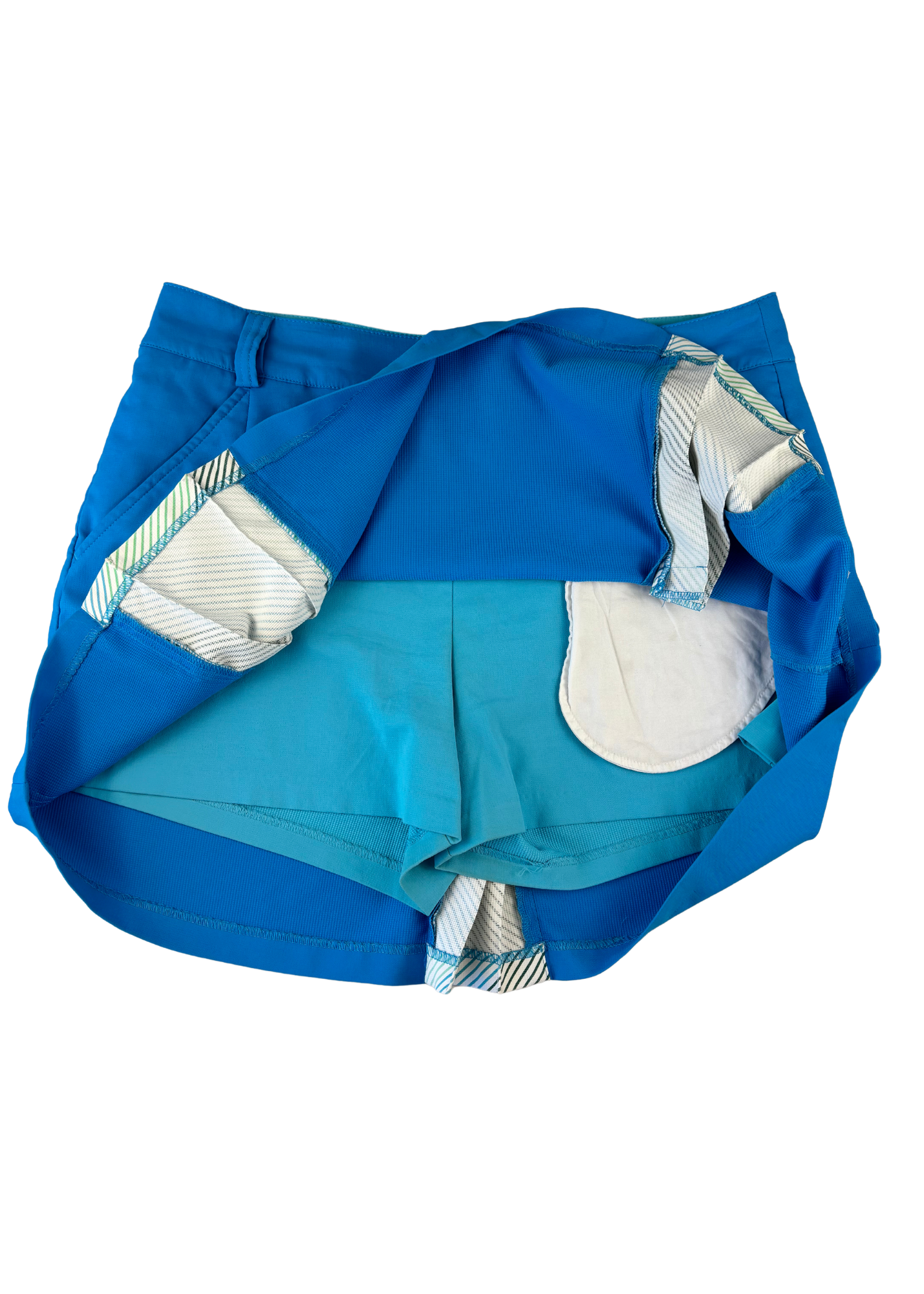 PUMA VINTAGE Blue Tennis Mini Skirt