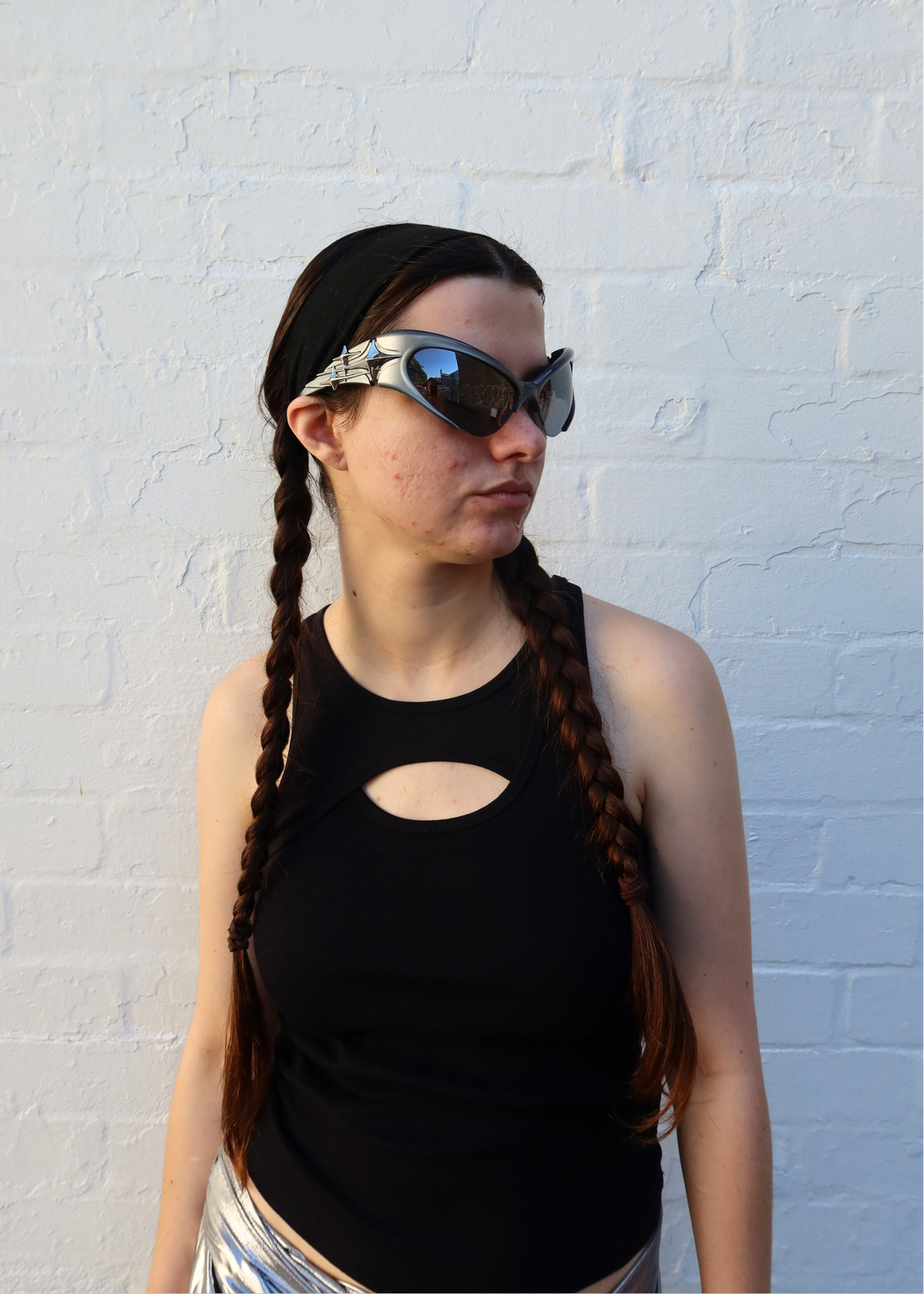 GENTLE MONSTER 'Bree 01' Sunglasses w Leather Case