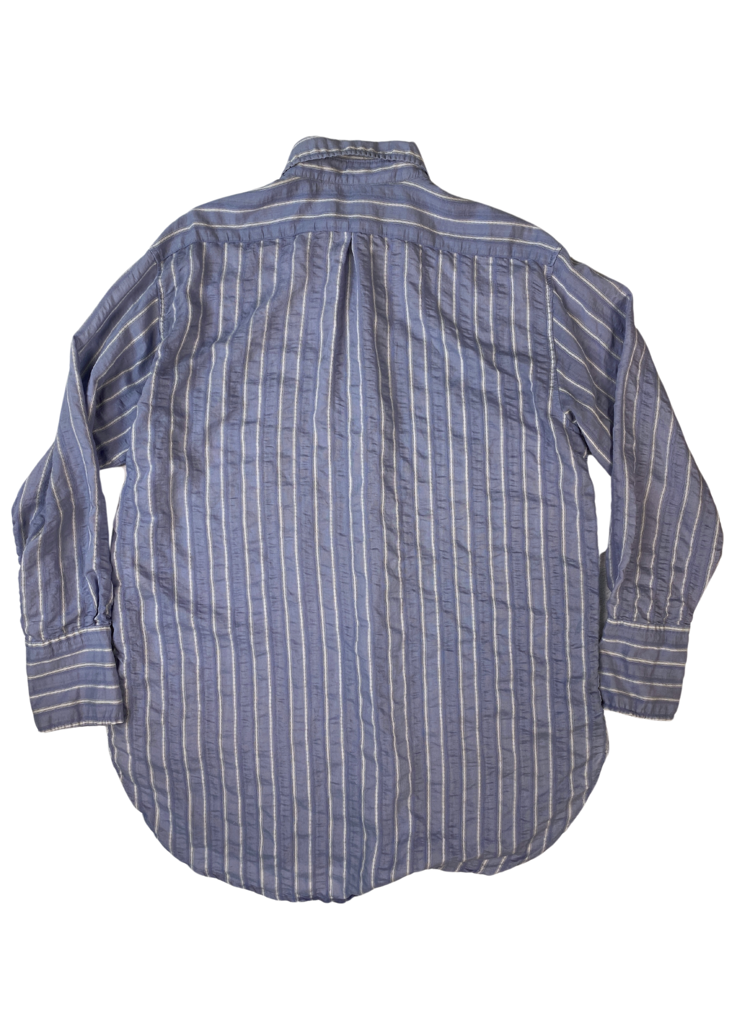 BLANCA Weave Stripe Button Up Shirt