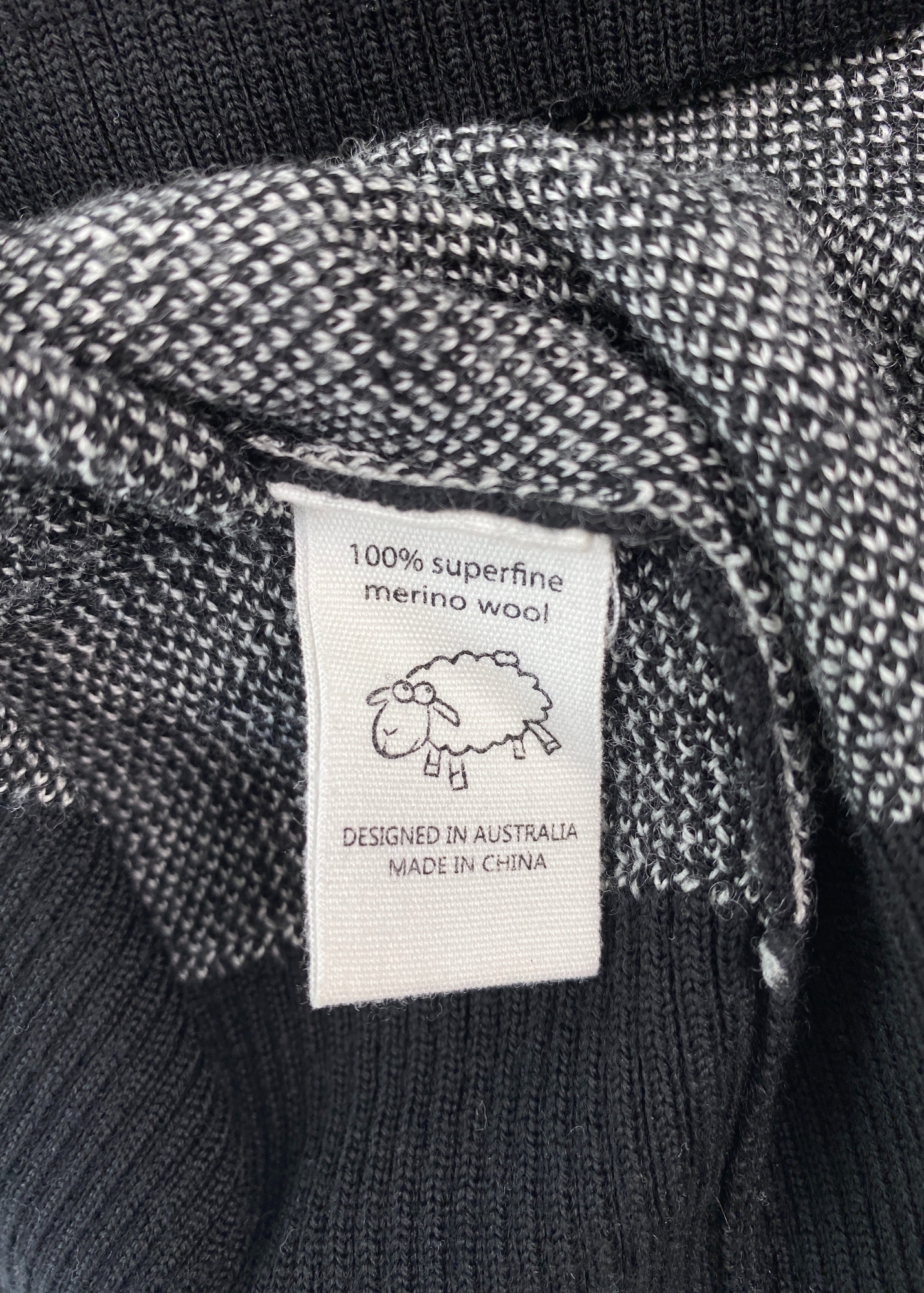 WAH WAH AUSTRALIA X ARETHA BROWN Merino Crewneck Knit