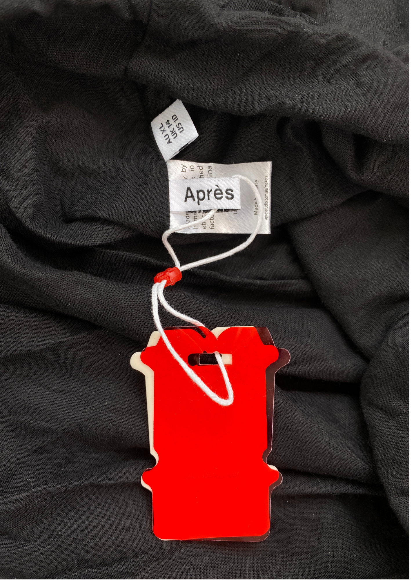 APRES STUDIO (BNWT) Ruched Mini Bubble Dress