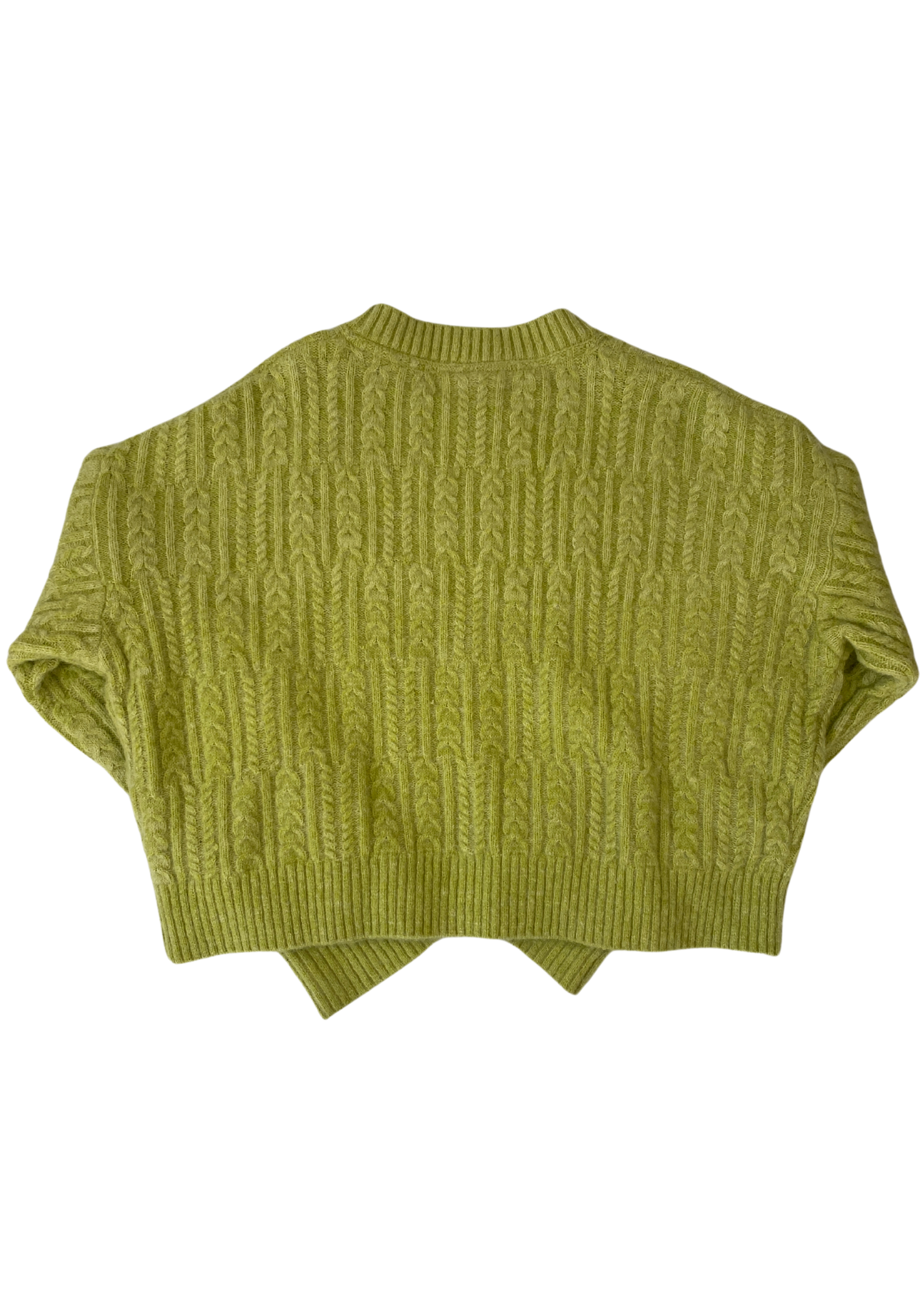 INCU Wool + Mohair Blend Cable Knit