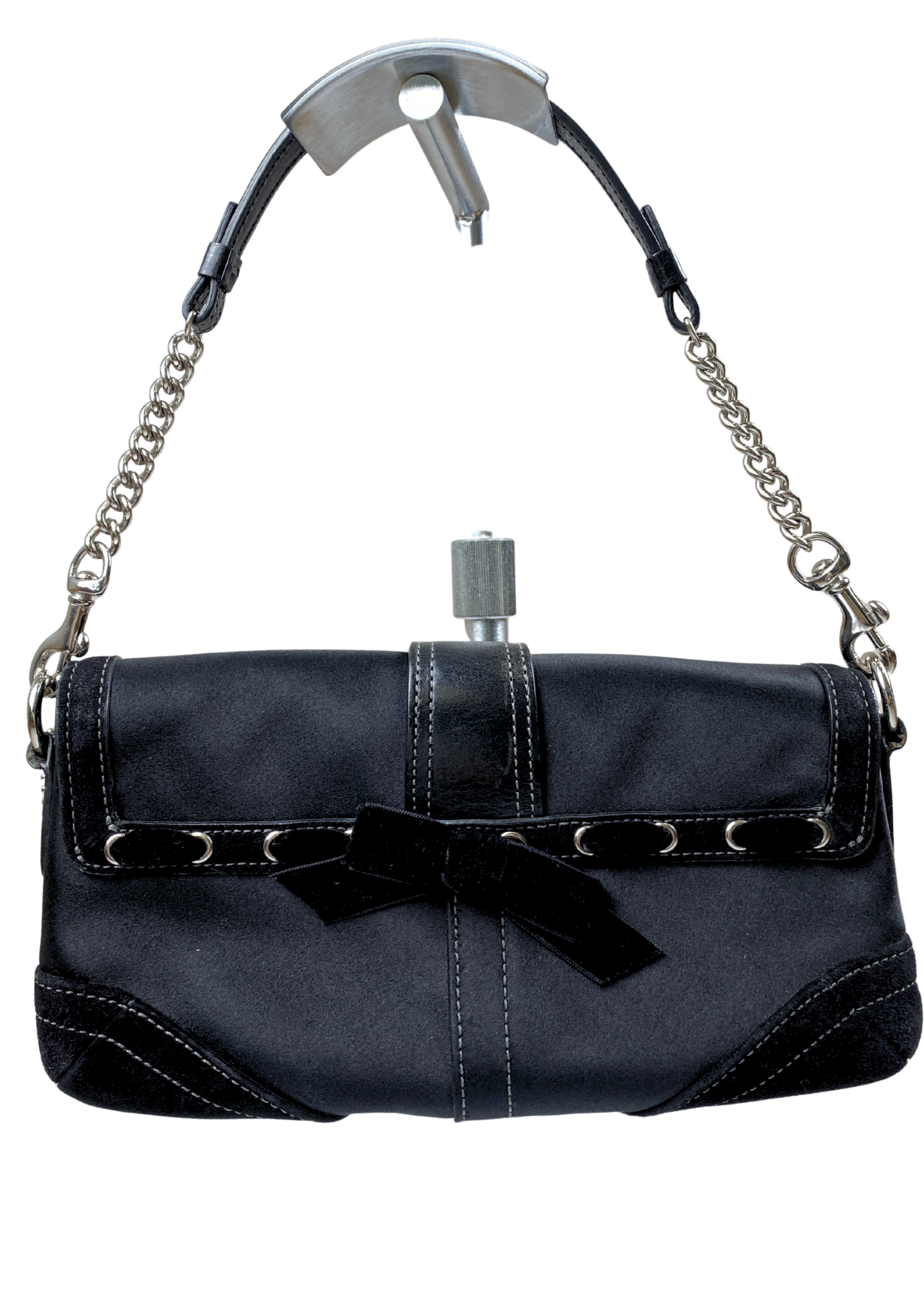 COACH 20004 Satin Swarovski Crystal Mini Bag