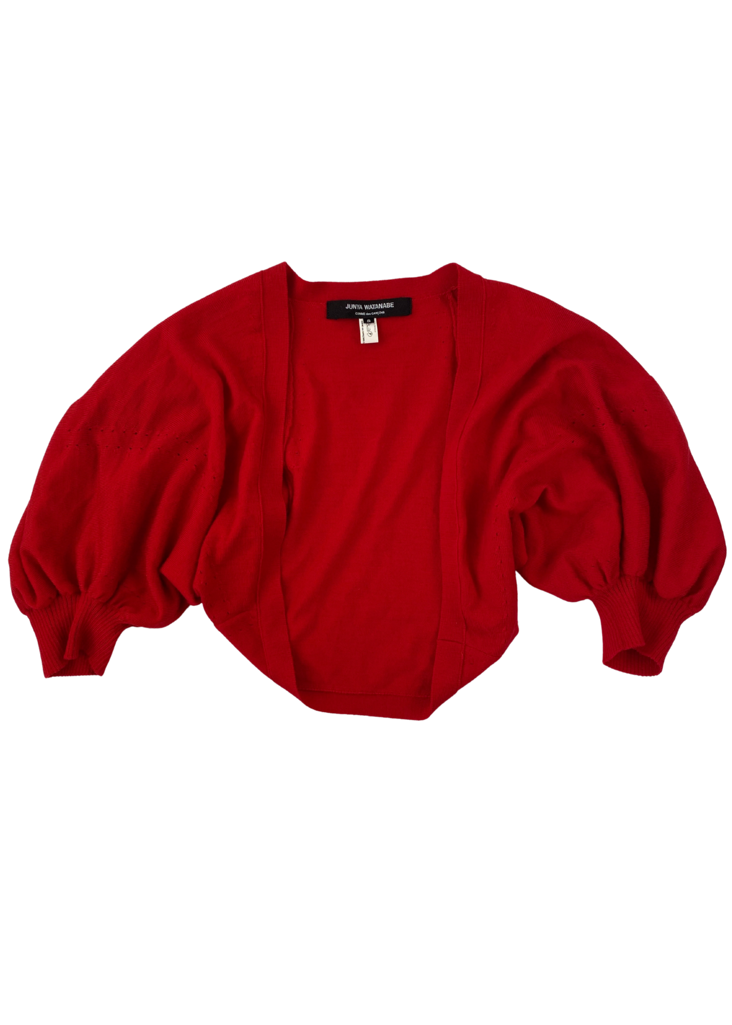 JUNYA WATANABE COMME DES GARCONS Wool Puff Sleeve Bolero