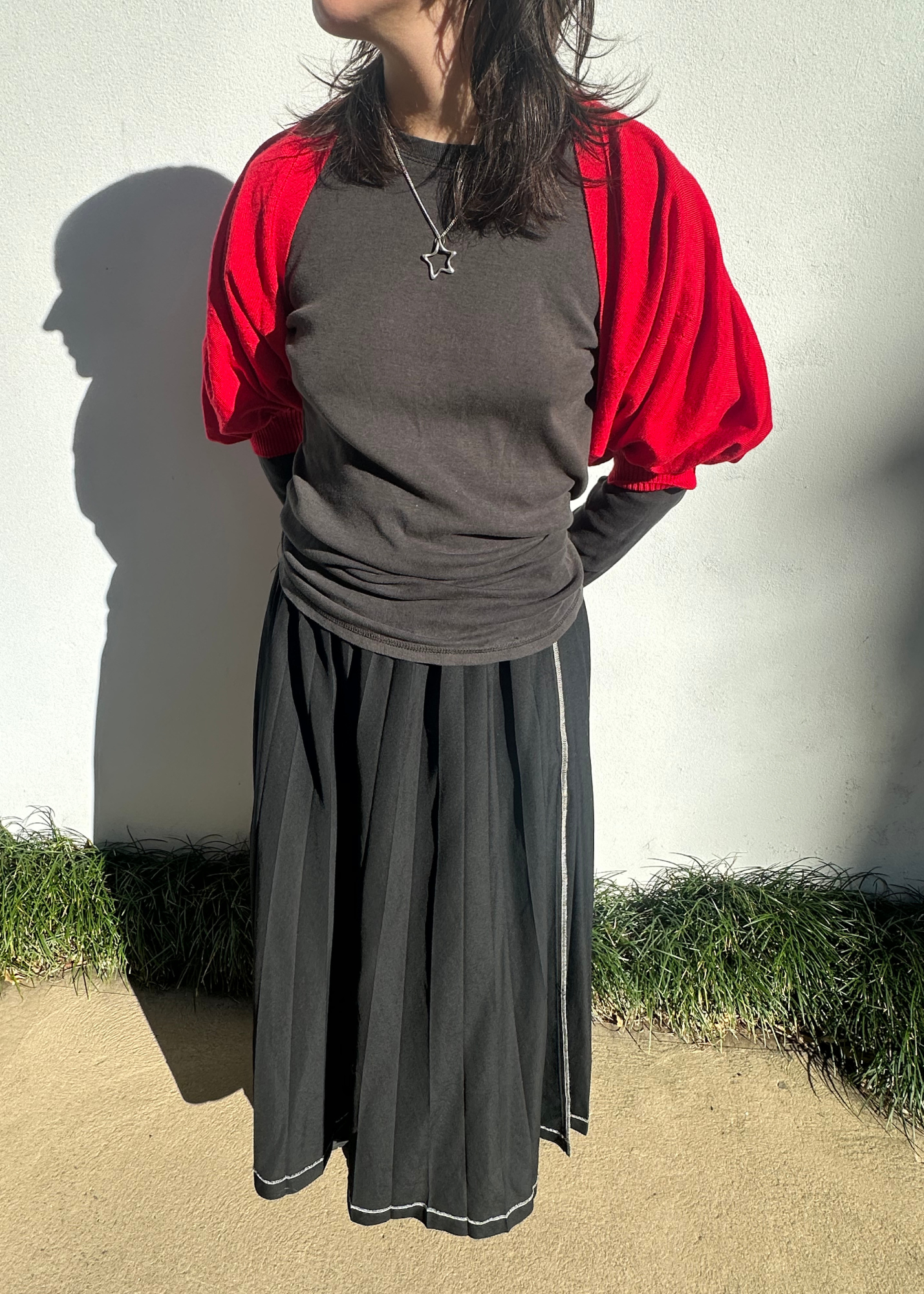 JUNYA WATANABE COMME DES GARCONS Wool Puff Sleeve Bolero