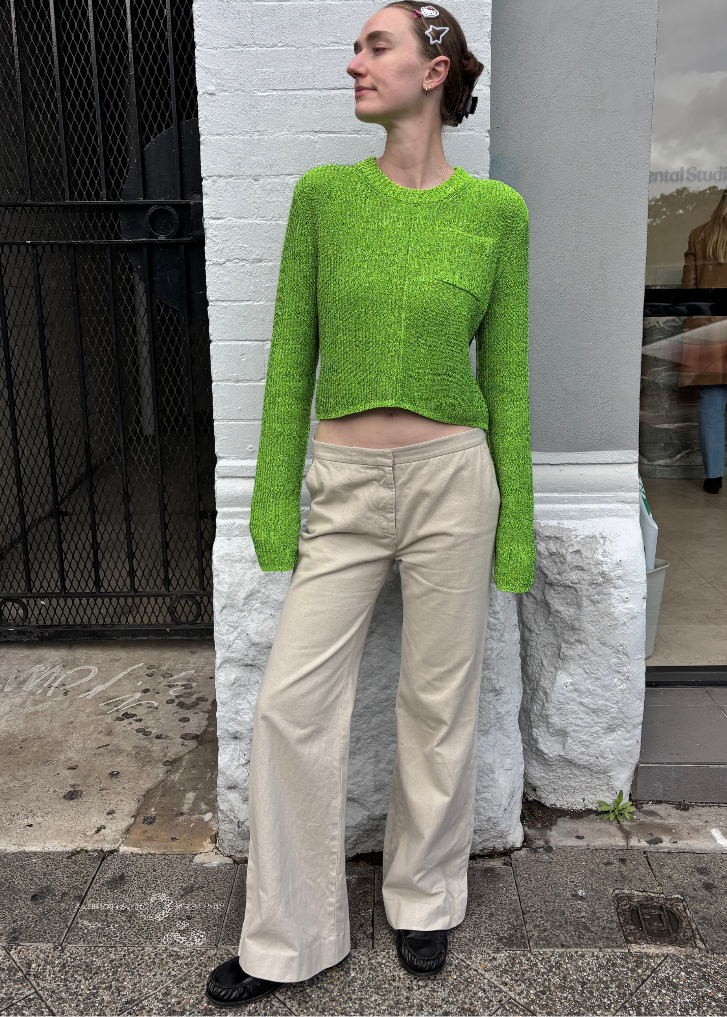 BALENCIAGA Cotton Kick Flare Trouser