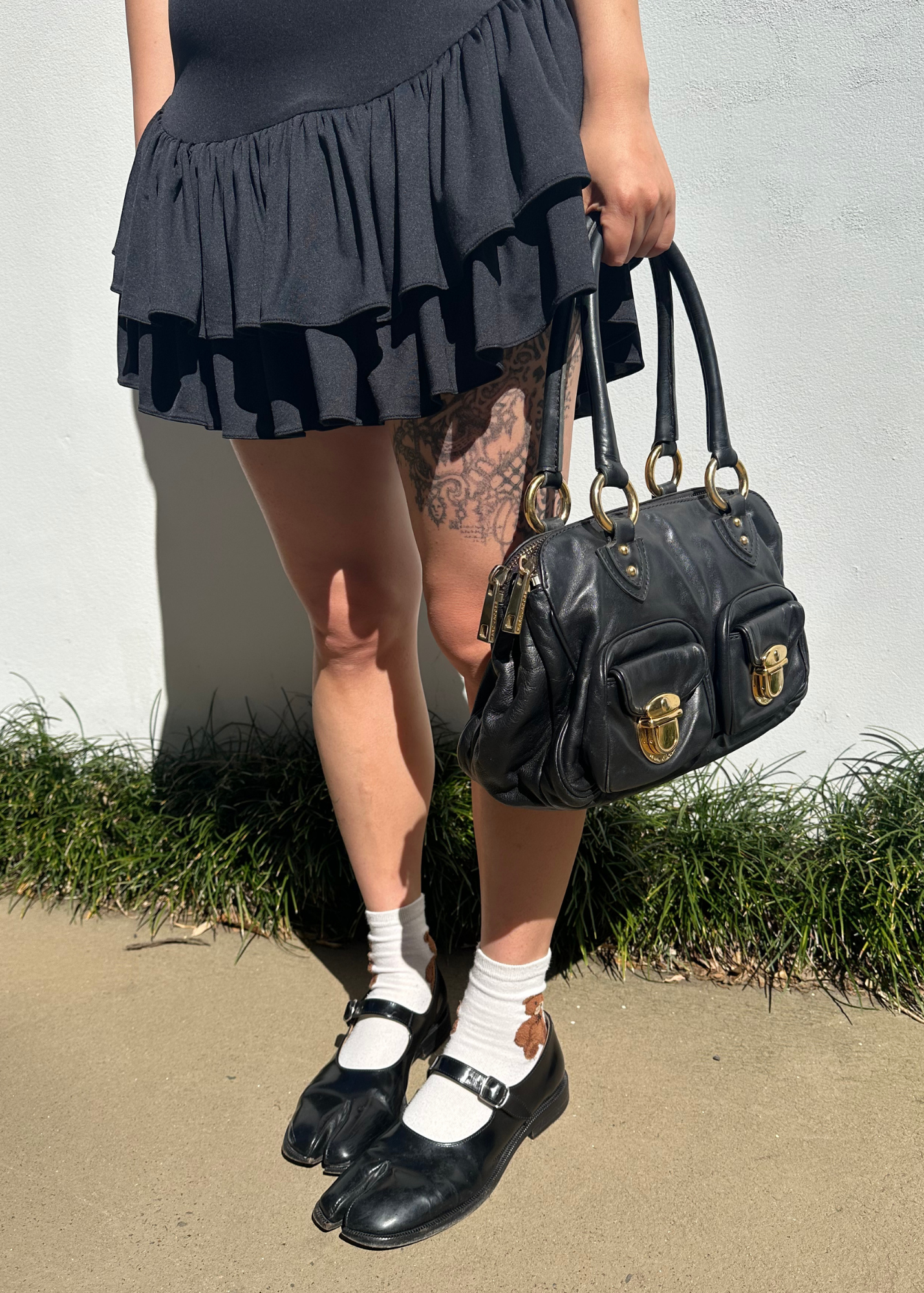 MARC JACOBS 'Classic Blake' Leather Shoulder Bag