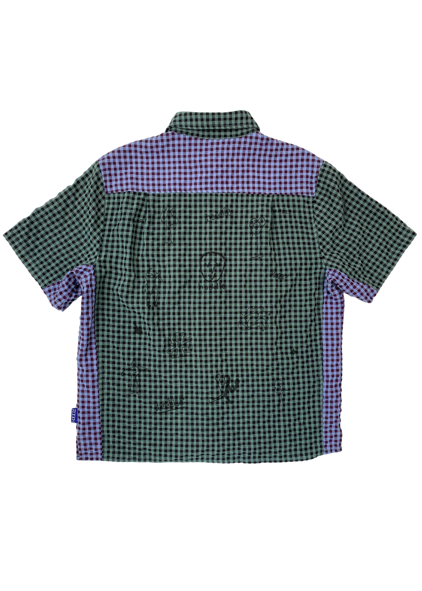 HODDLE Gingham Button Up Shirt