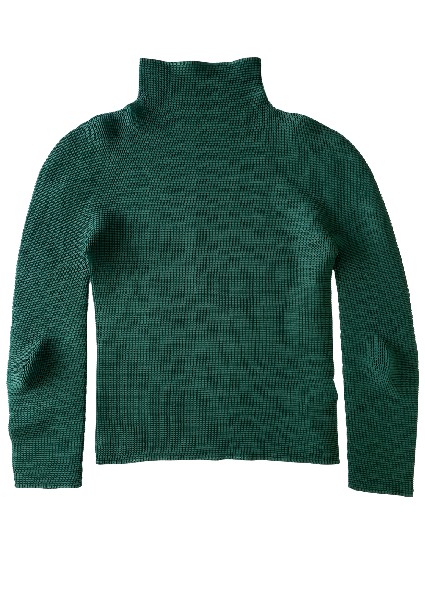 ISSEY MIYAKE ME (AS IS) Perma Pixel Mock Neck Long Sleeve