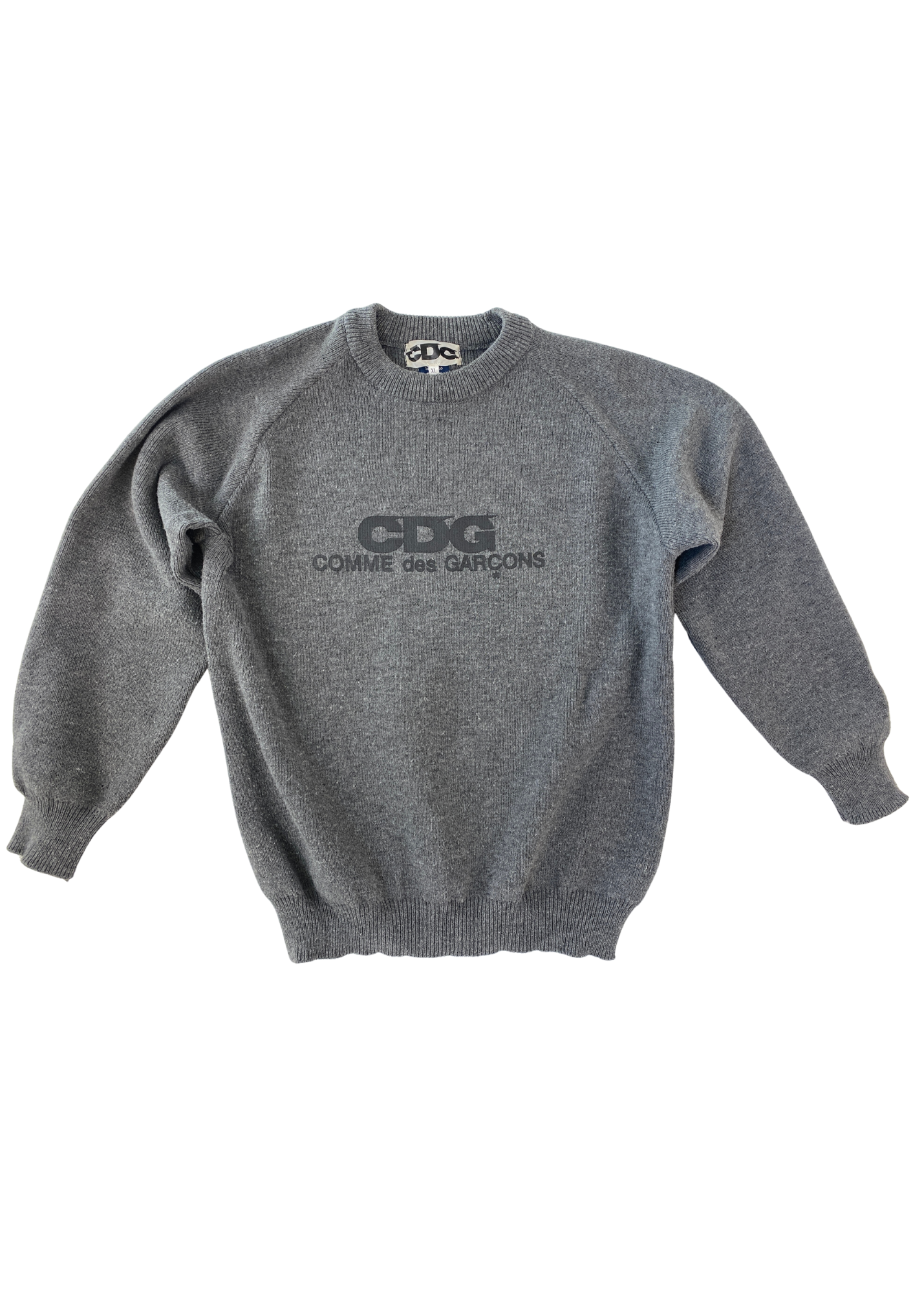 COMME DES GARCONS x LOCHAVEN OF SCOTLAND (AS IS) 2021 Logo Knit