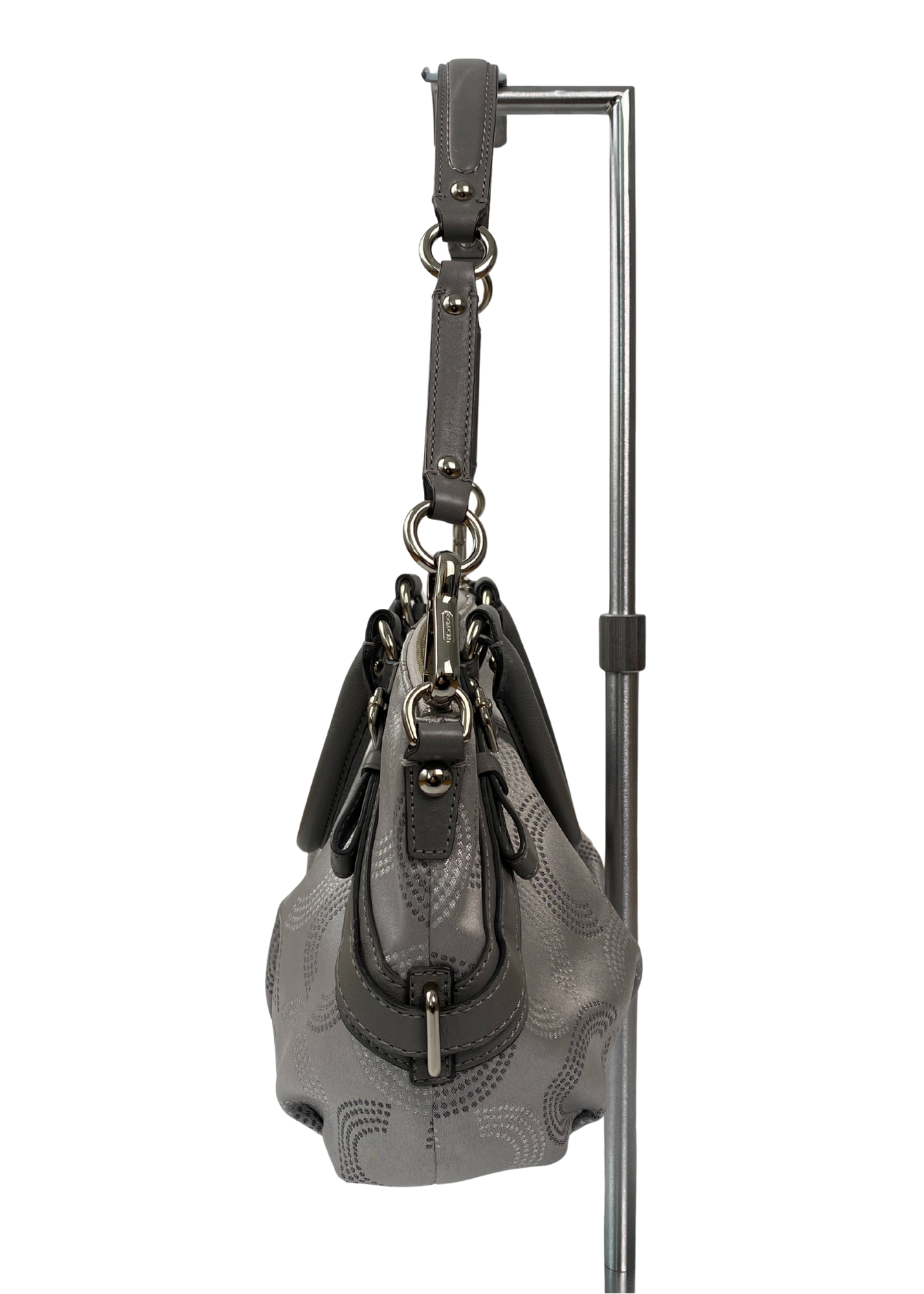 COACH (AS IS) 'Madison' Two Handle Canvas Handbag