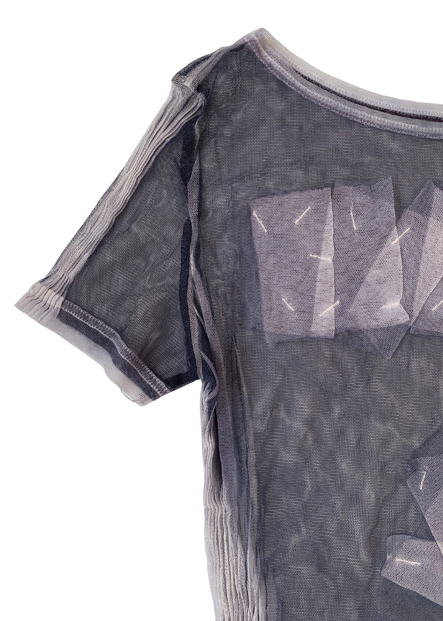 HIROKO BIS Mesh Applique Top