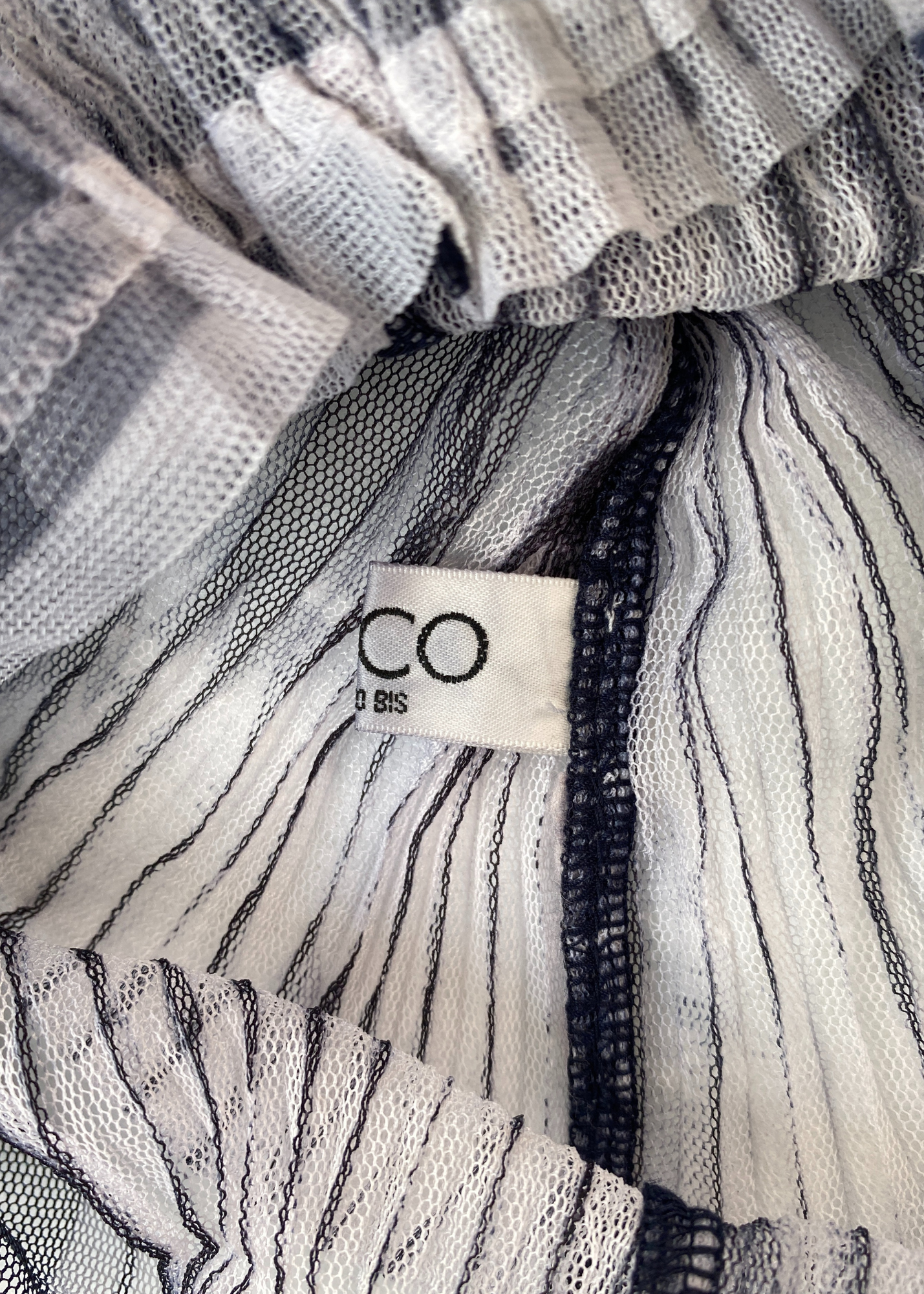 HIROKO BIS Mesh Applique Top