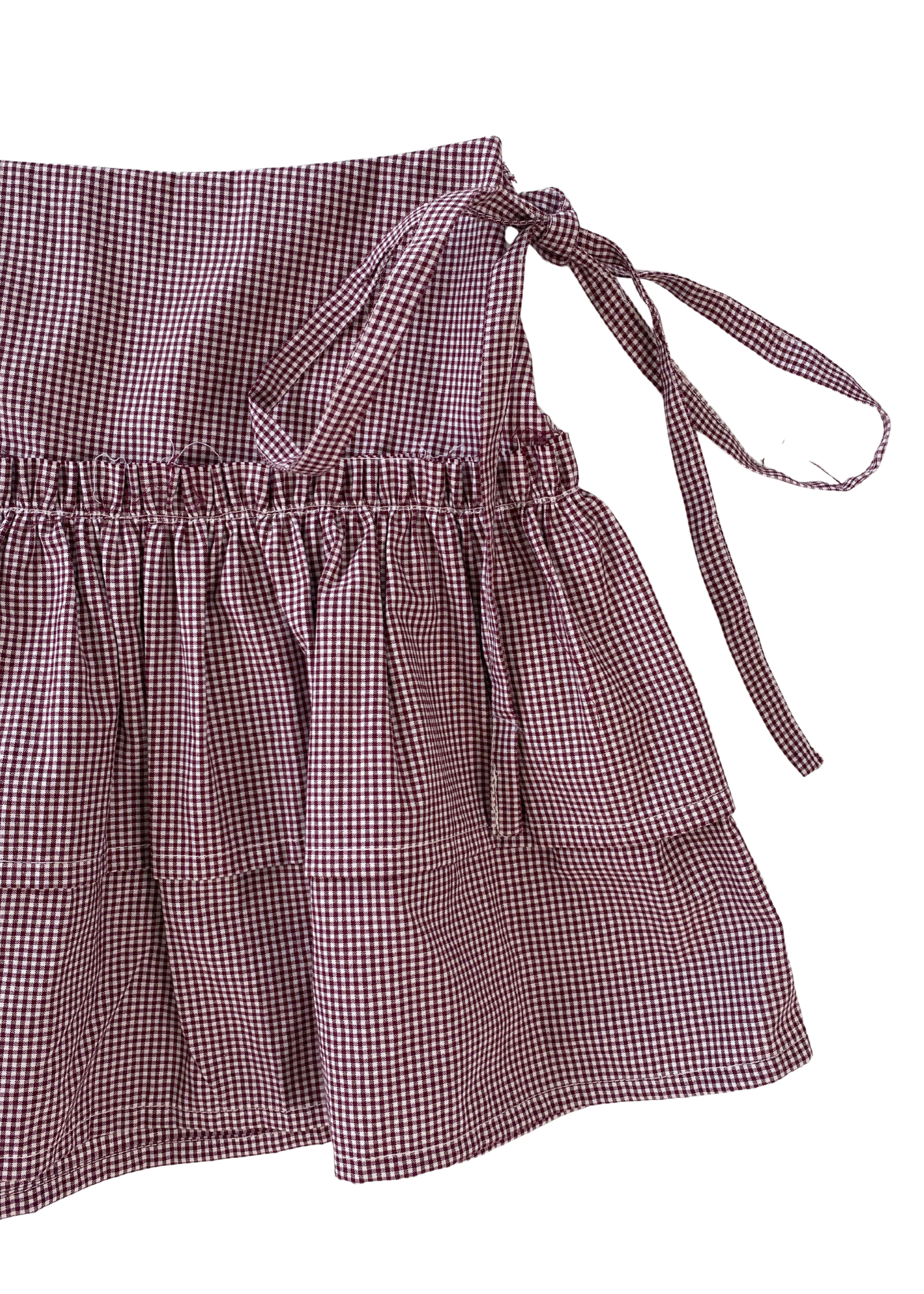 MODE MISCHIEF 'Costes' Gingham Mini Skirt