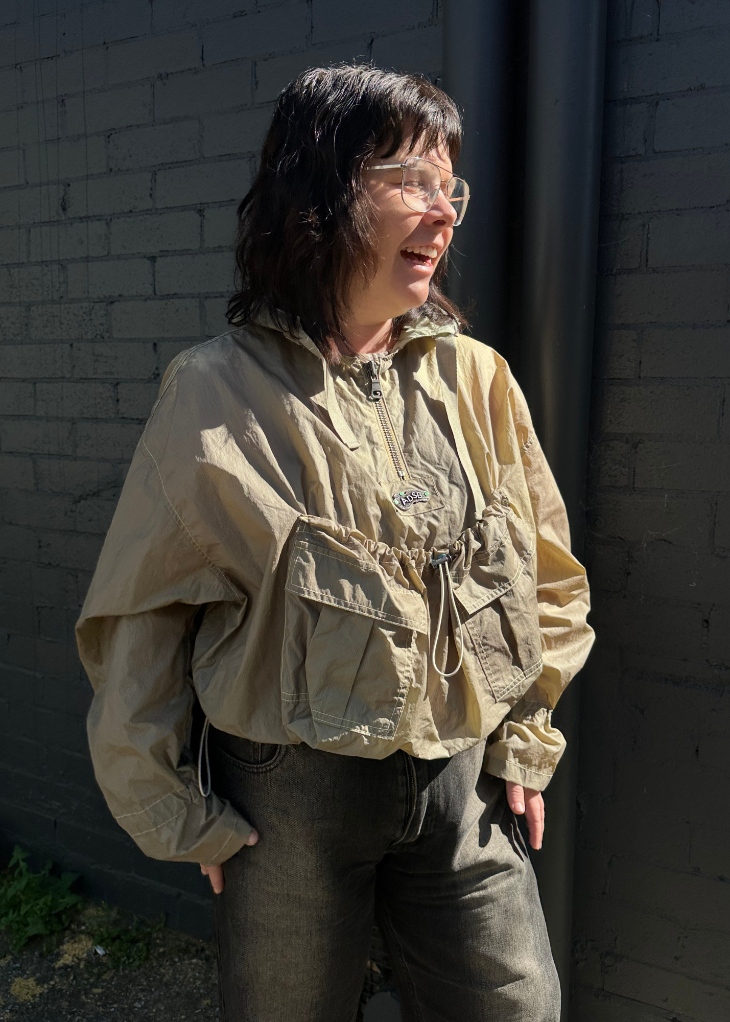 ANDERSSON BELL 'Arina' Heat Sensitive Windbreaker