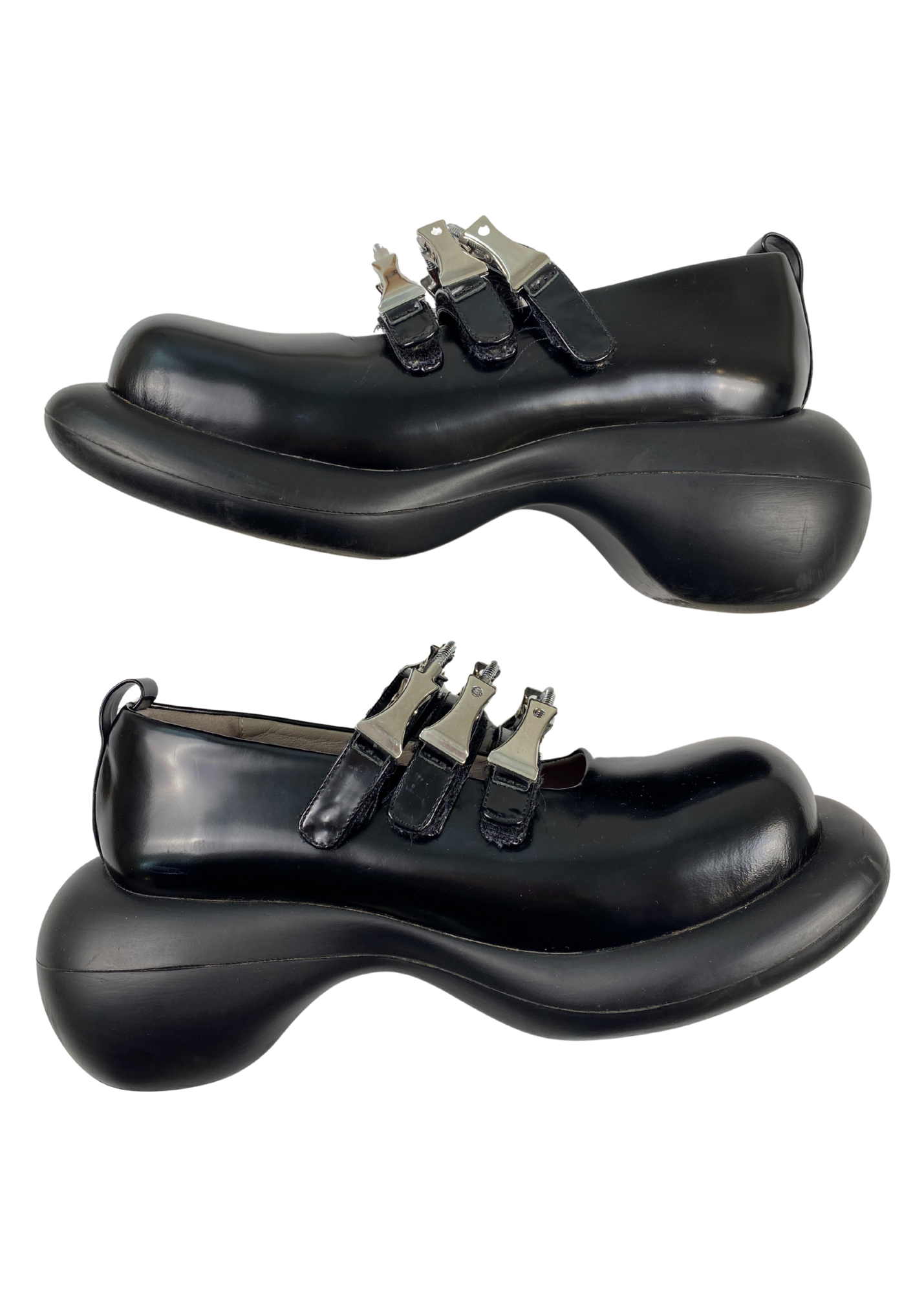 GRAPE x PEACEBIRD (AS IS) Multi Buckle Mary Jane Platform