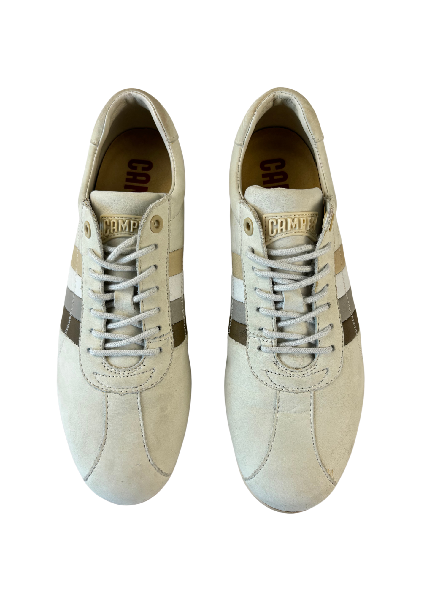 CAMPER Stripe Leather Sneakers