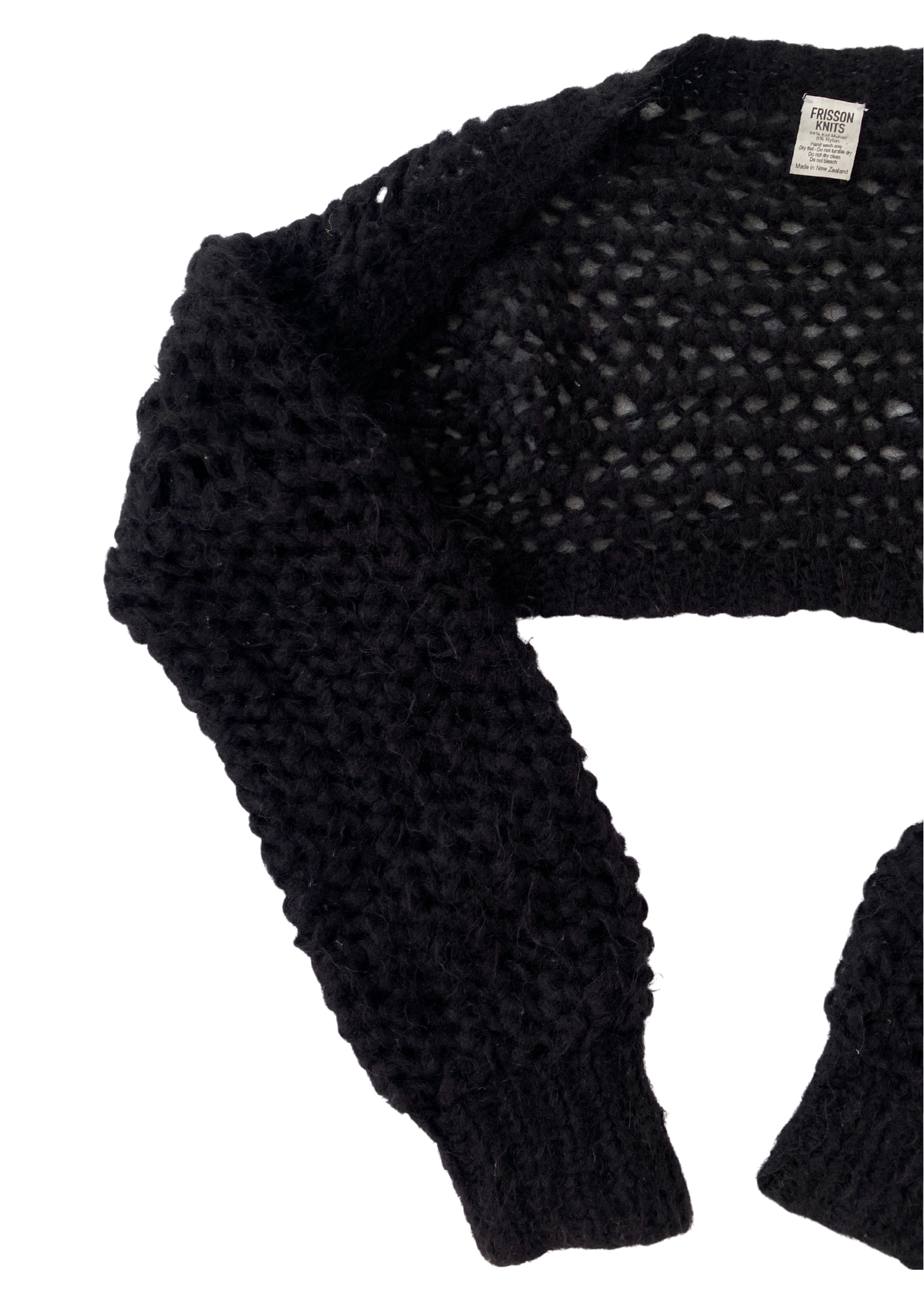 FRISSON KNITS Mohair Blend Bolero