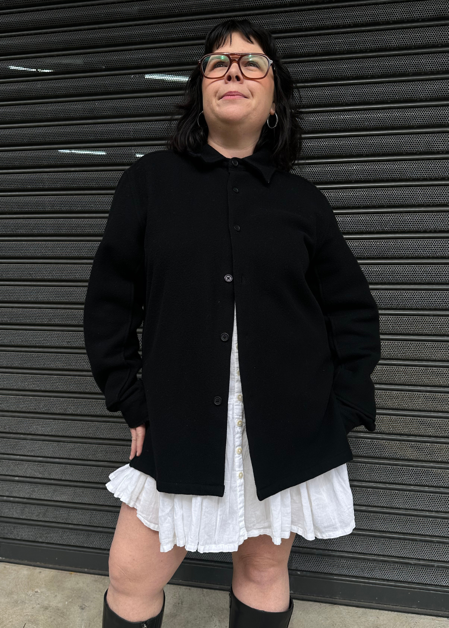JAC + JACK Wool Blend Shirt