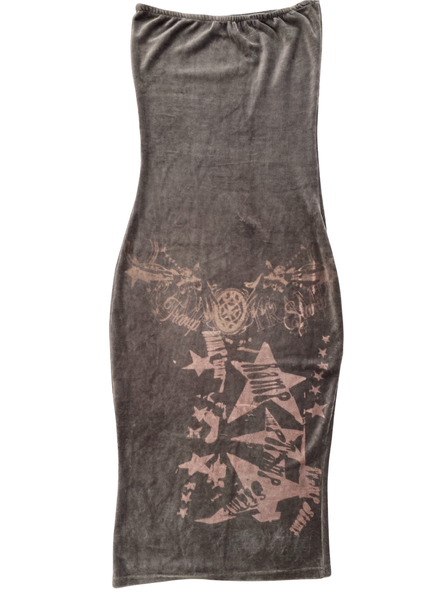 RAMP TRAMP TRAMP STAMP 'Yummy Mummy Tube Dress' Midi Dress
