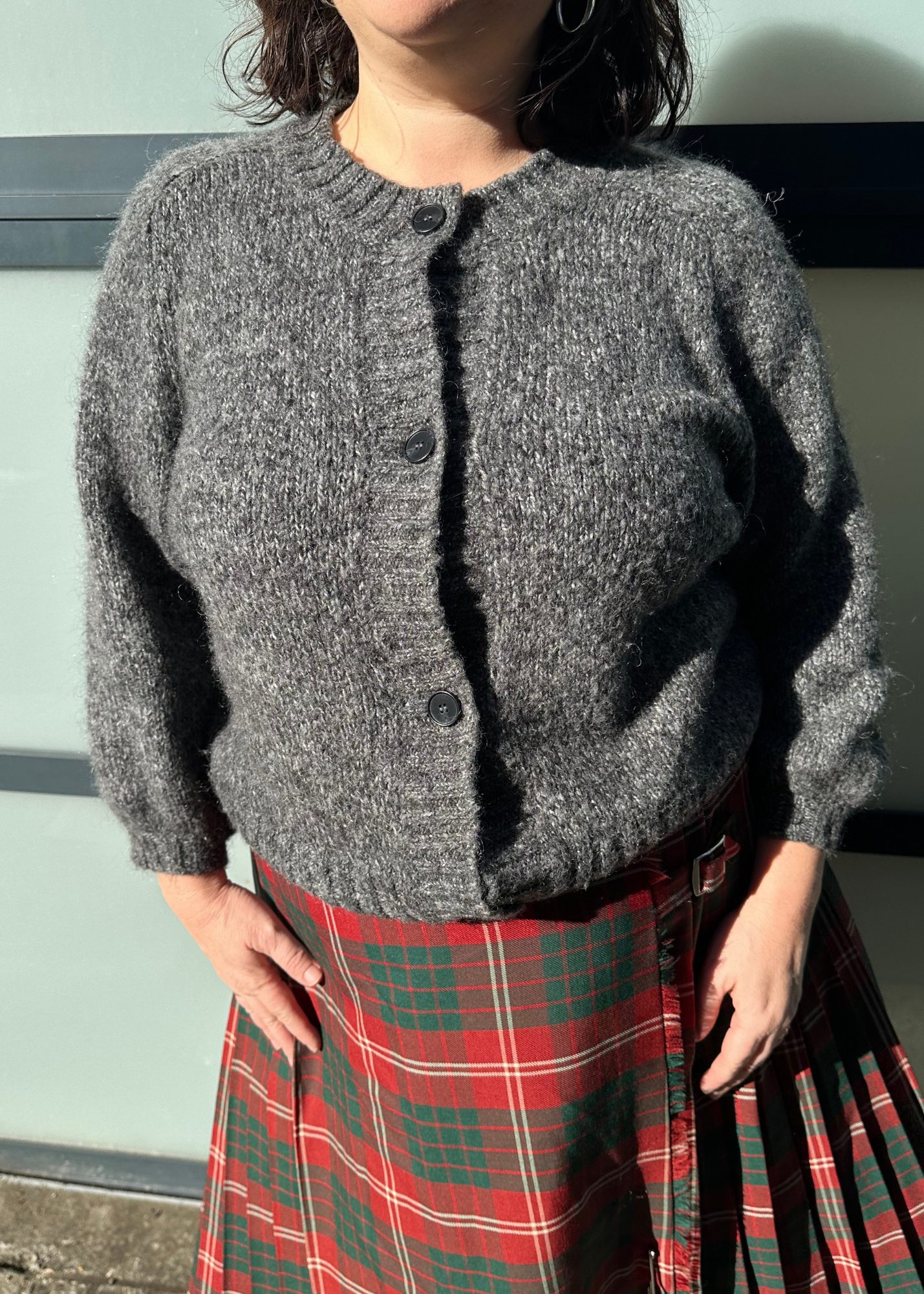 HANDSOM Mohair + Wool Chunky Cardigan