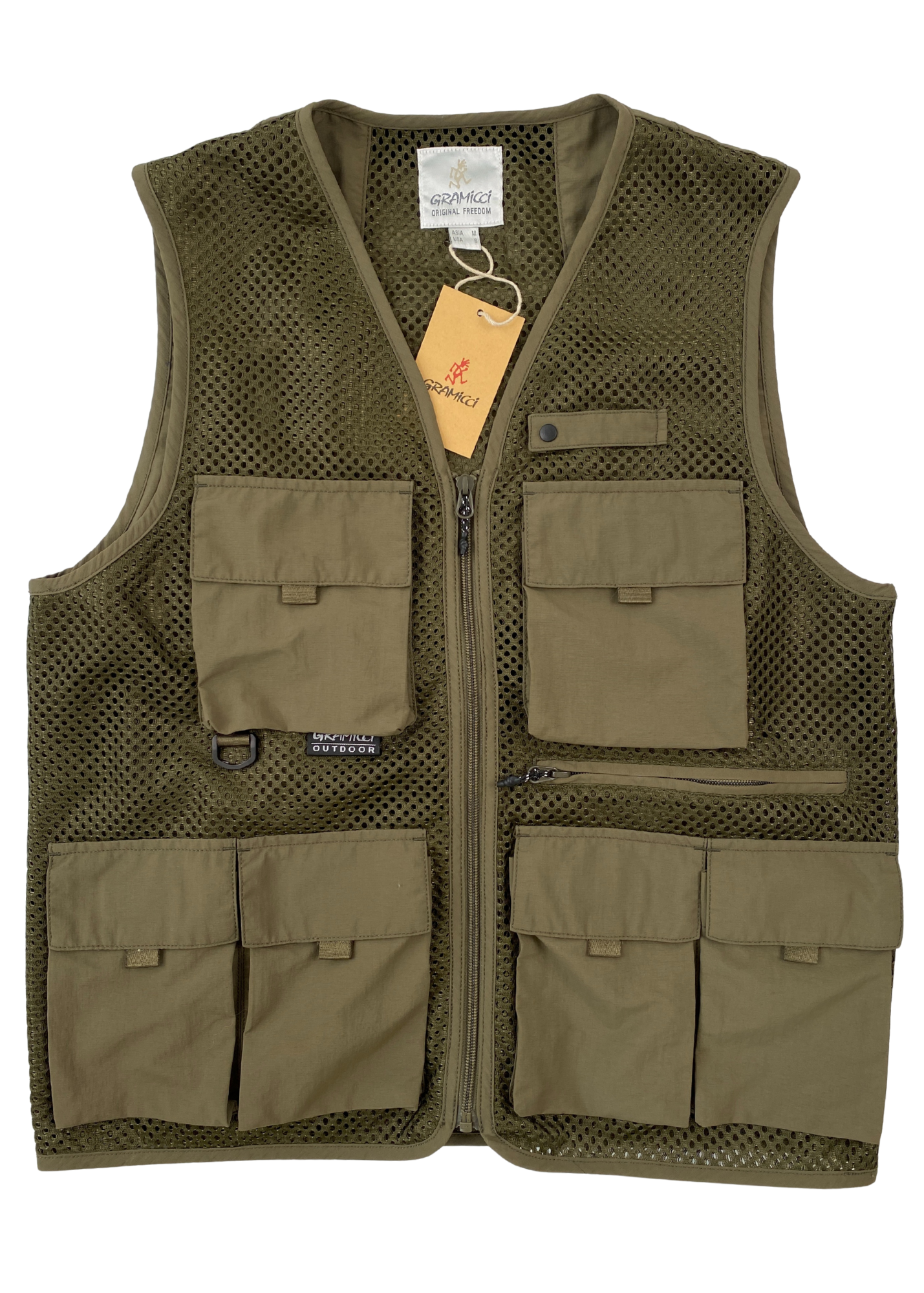 GRAMICCI (BNWT) Khaki 'Gone Fishing' Utility Vest