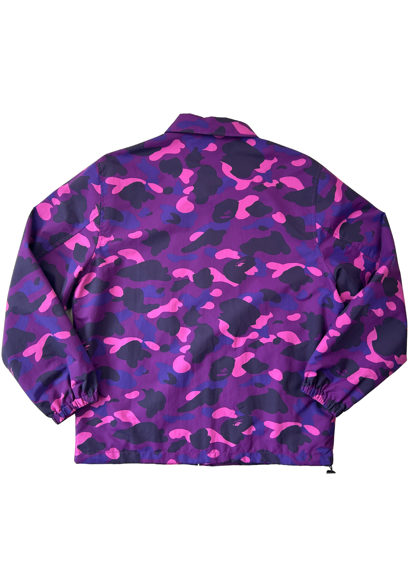 A BATHING APE Camo Coach Jacket